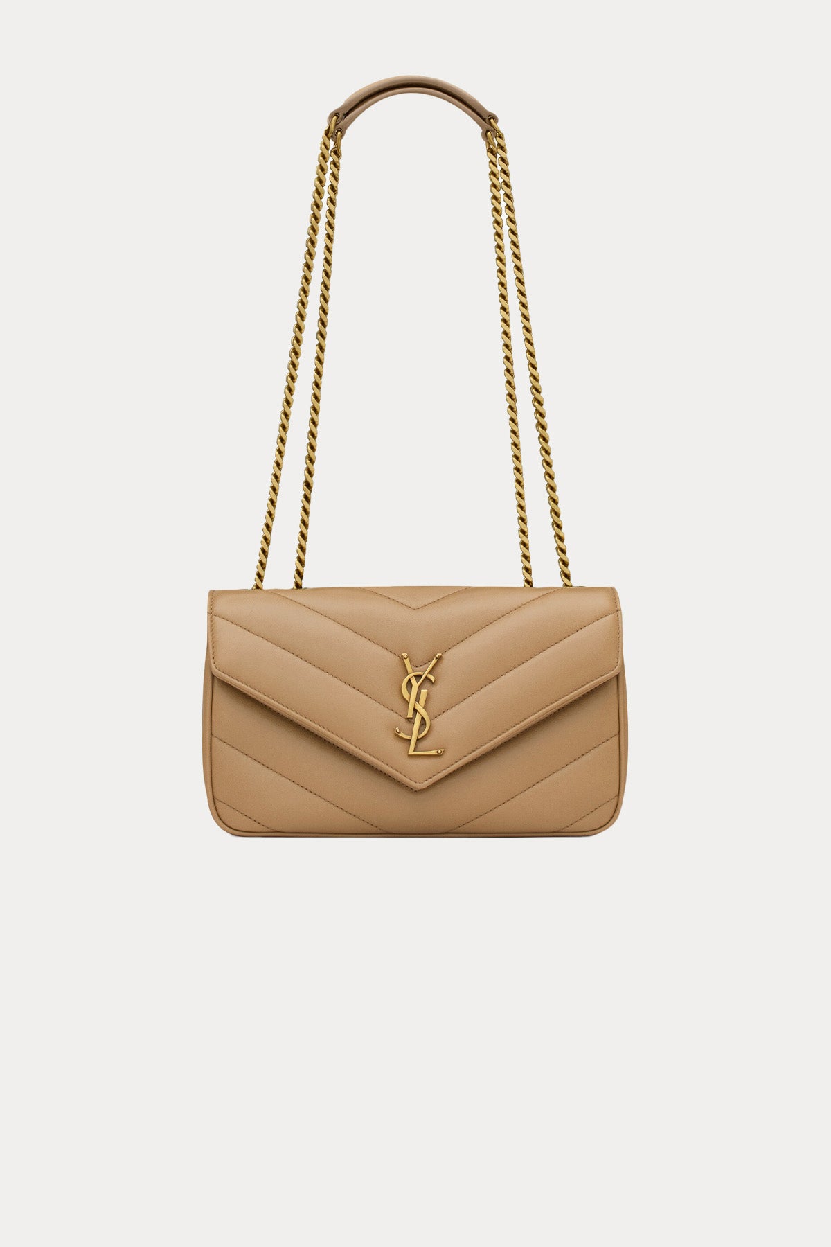 Saint Laurent Logolu Small Deri Omuz Çantası