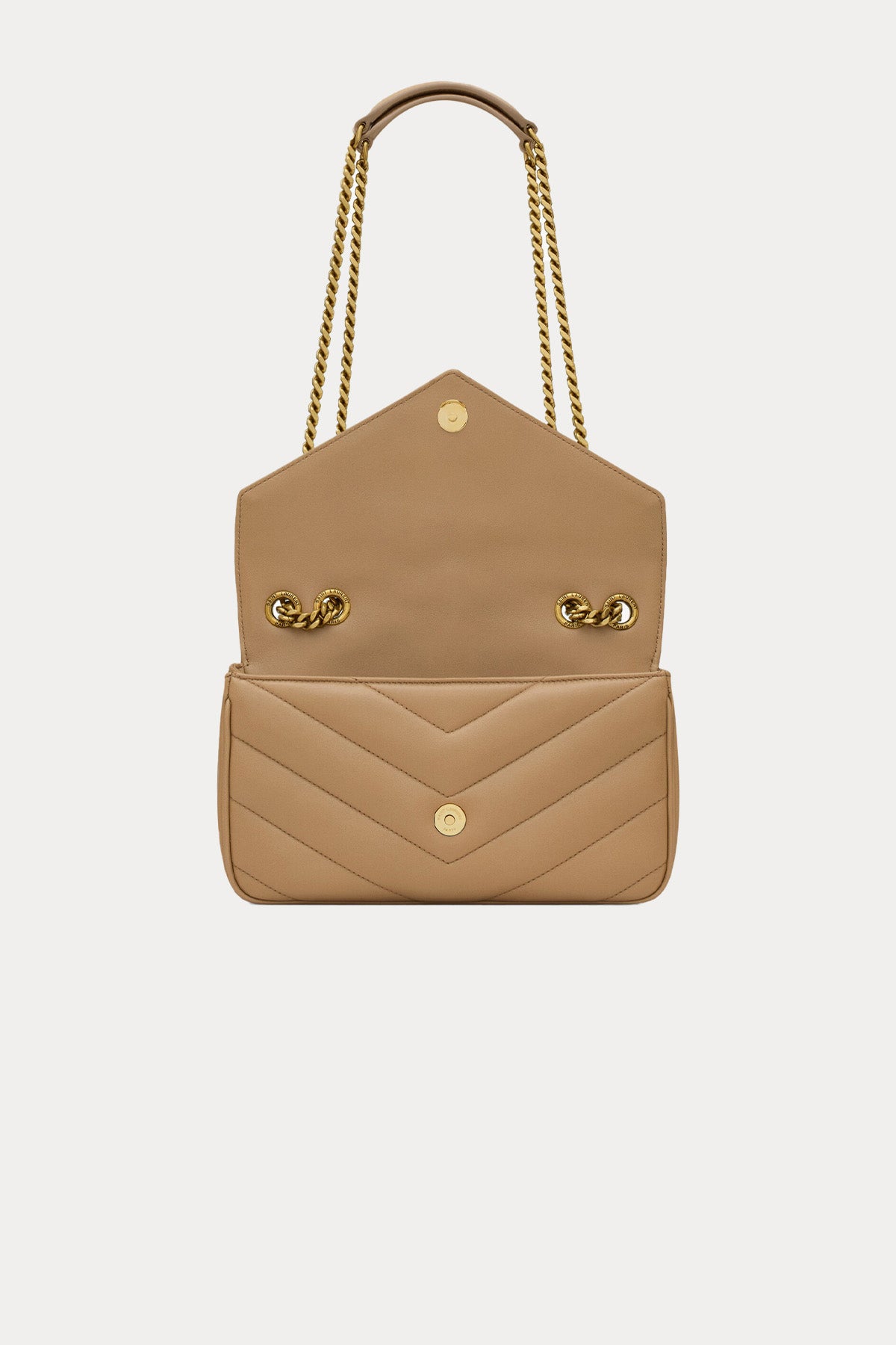 Saint Laurent Logolu Small Deri Omuz Çantası