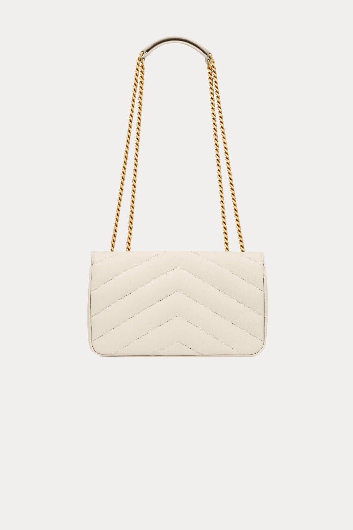 Saint Laurent Logolu Small Deri Omuz Çantası