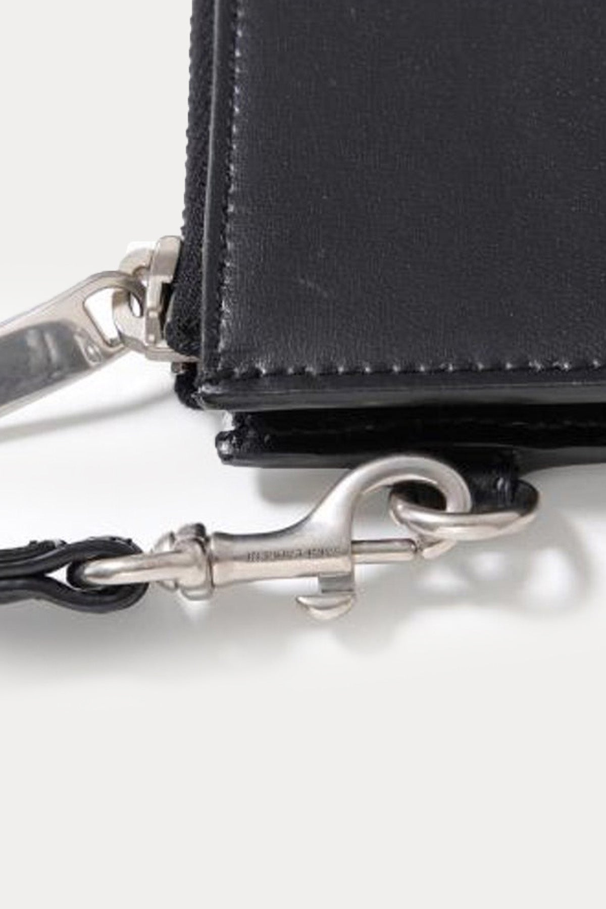 Saint Laurent Logolu Unisex Deri Clutch Çanta