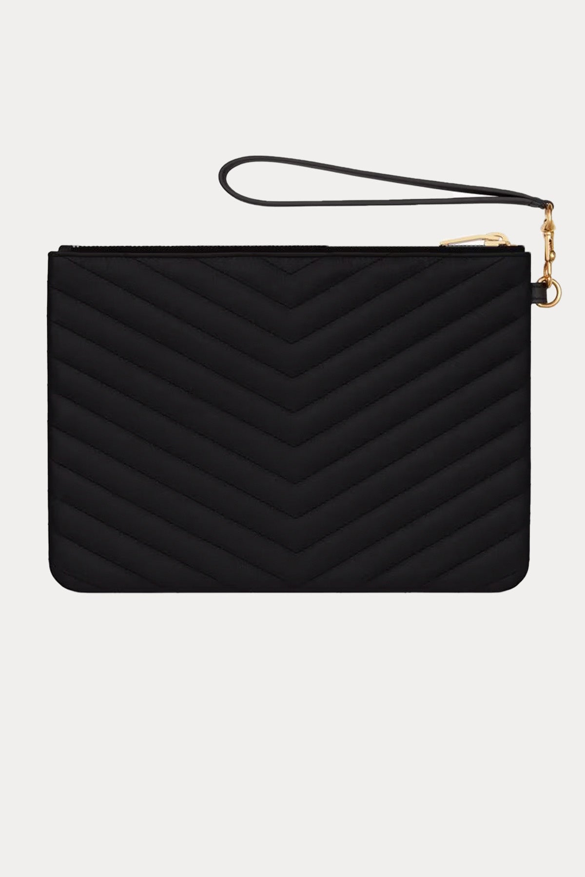 Saint Laurent Cassandre Medium Deri Clutch Çanta