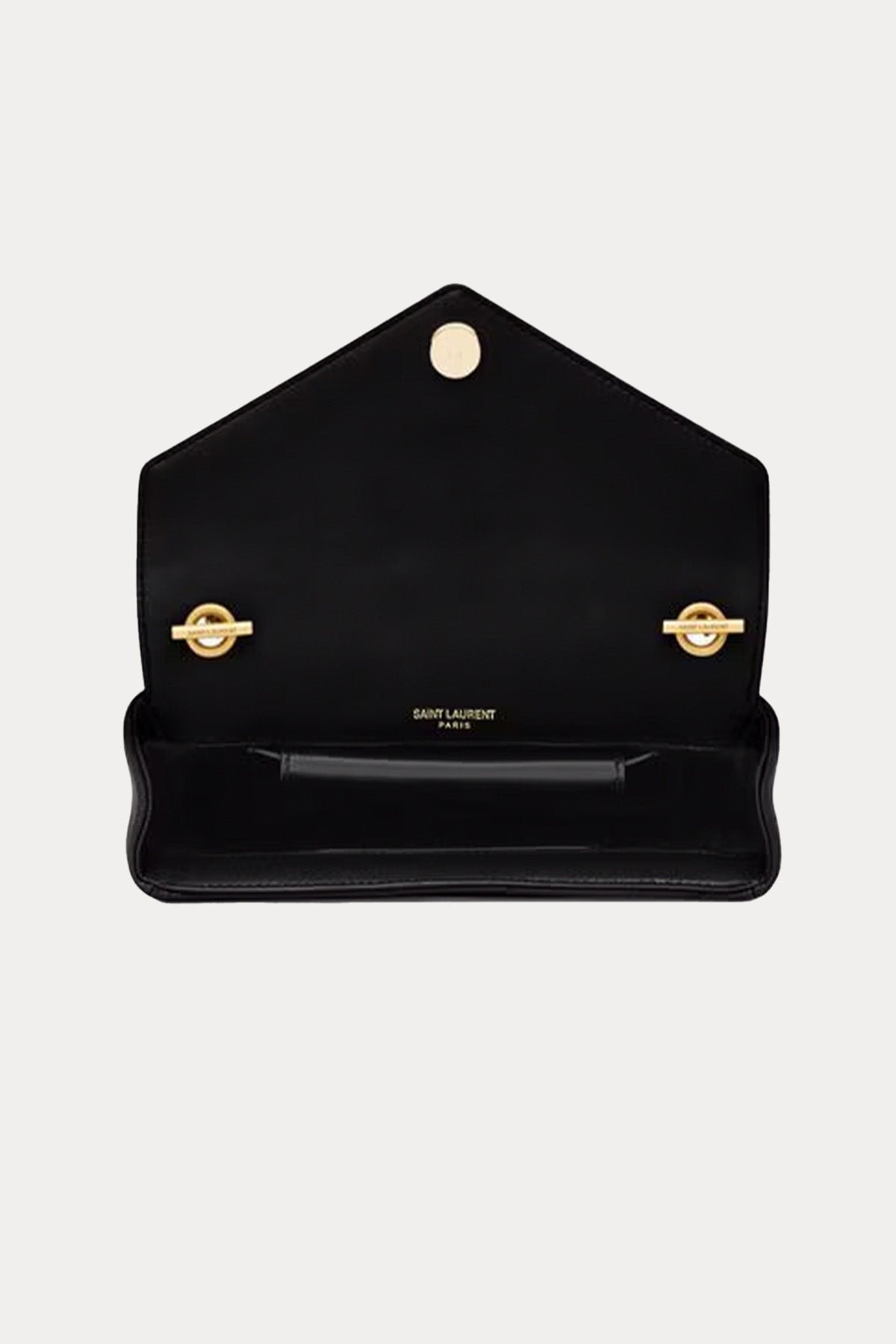 Saint Laurent Zincir Askılı Logolu Small Deri Omuz Çantası