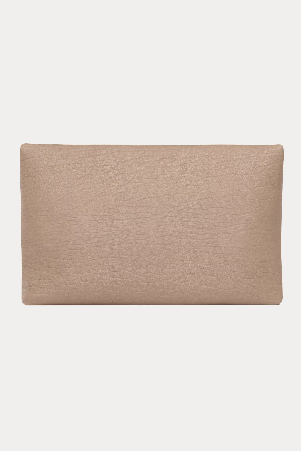 Saint Laurent Logolu Medium Deri Clutch Çanta-Çanta-Libas