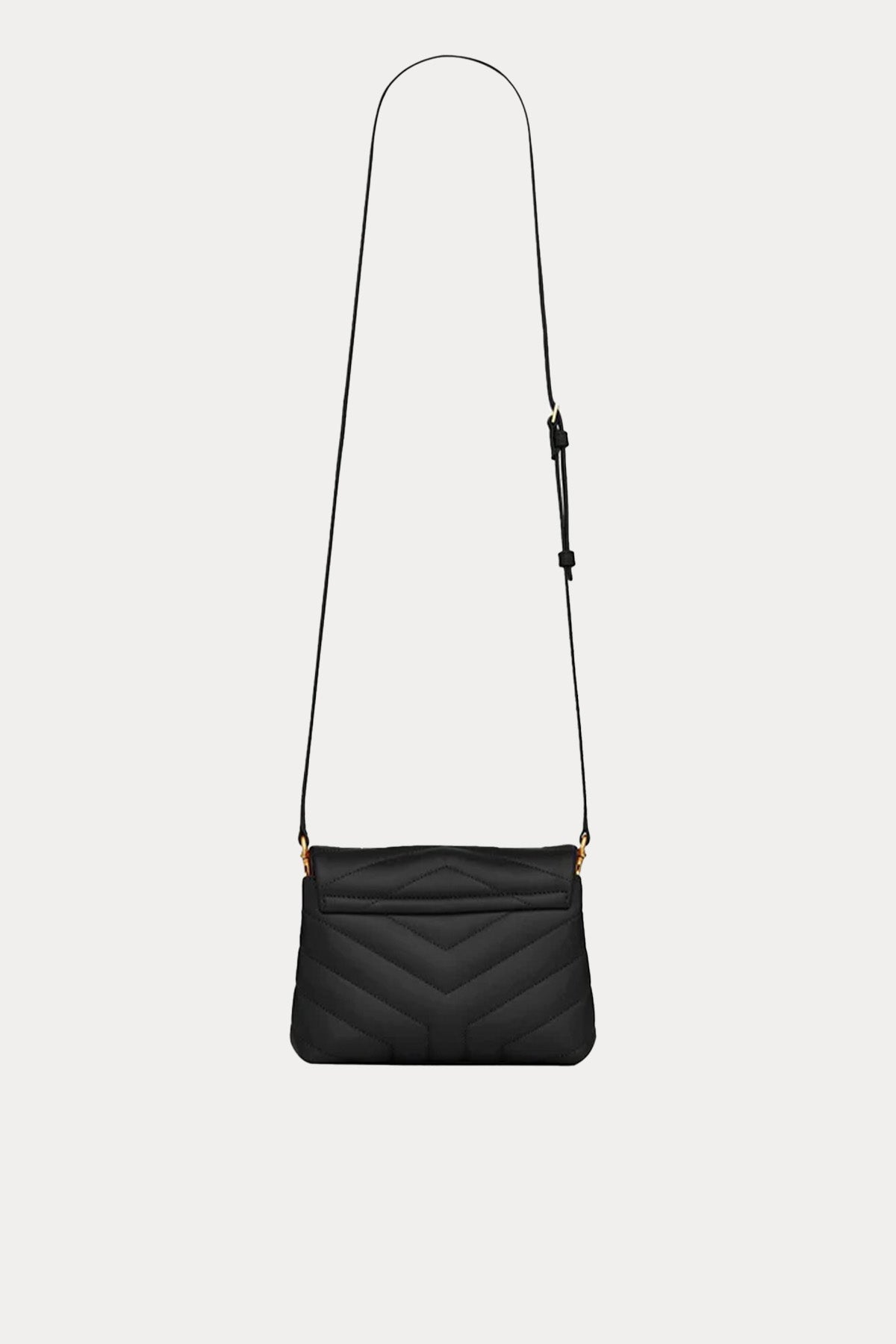 Saint Laurent Logolu Small Deri Omuz Çantası-Çanta-Libas