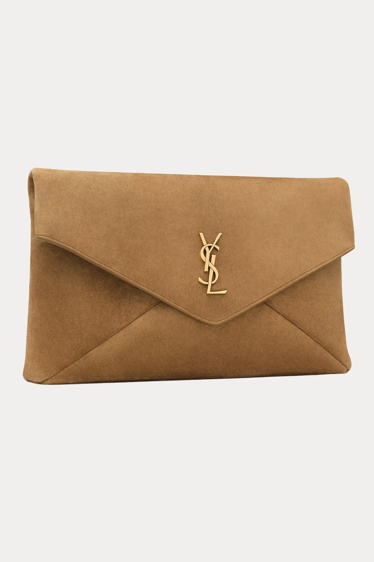 Saint Laurent Cassandre Large Deri Clutch Çanta