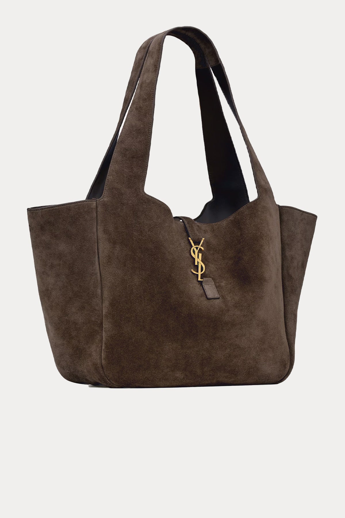 Saint Laurent Le 5 Large Süet Omuz Çantası