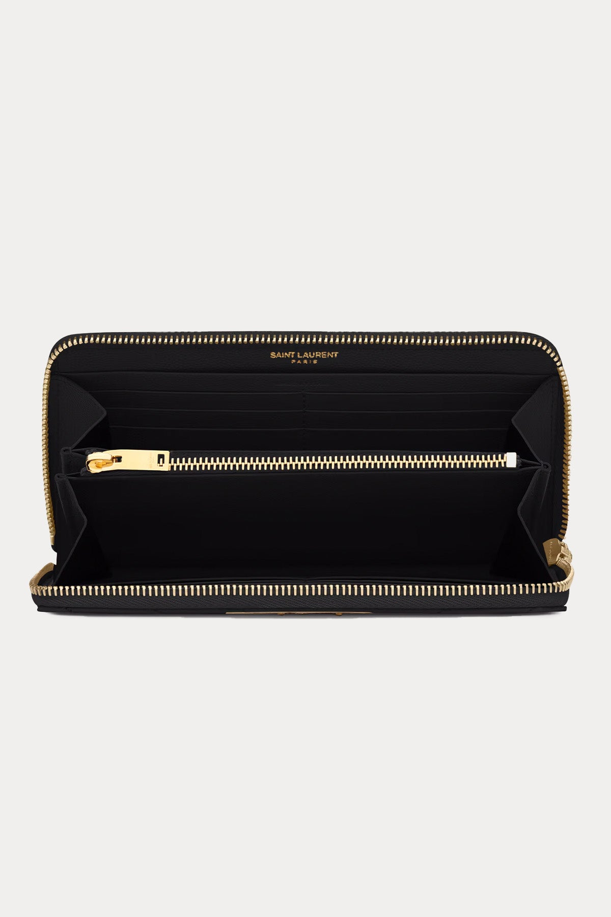 Saint Laurent Logolu Deri Cüzdan