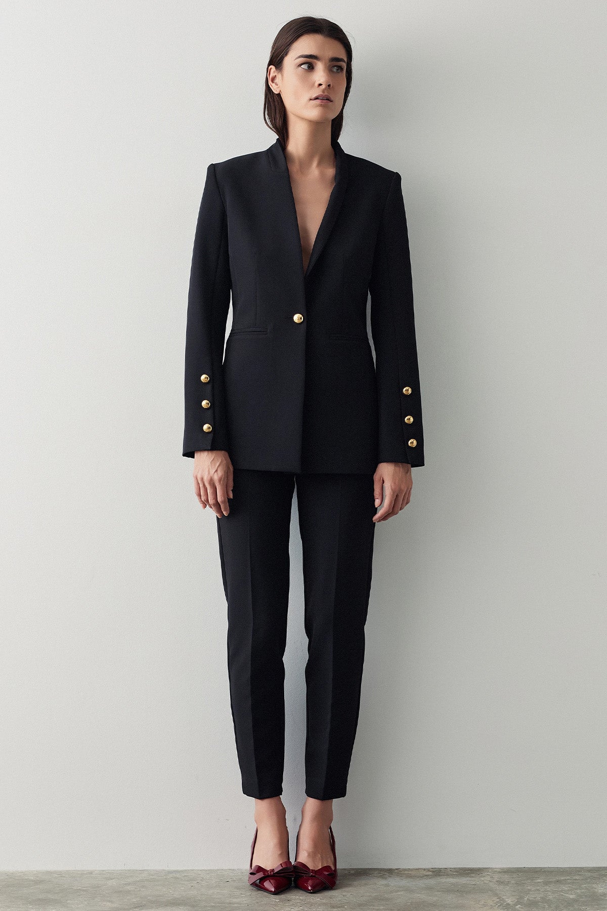 Bsb Regular Fit Yüksek Belli Streç Pantolon