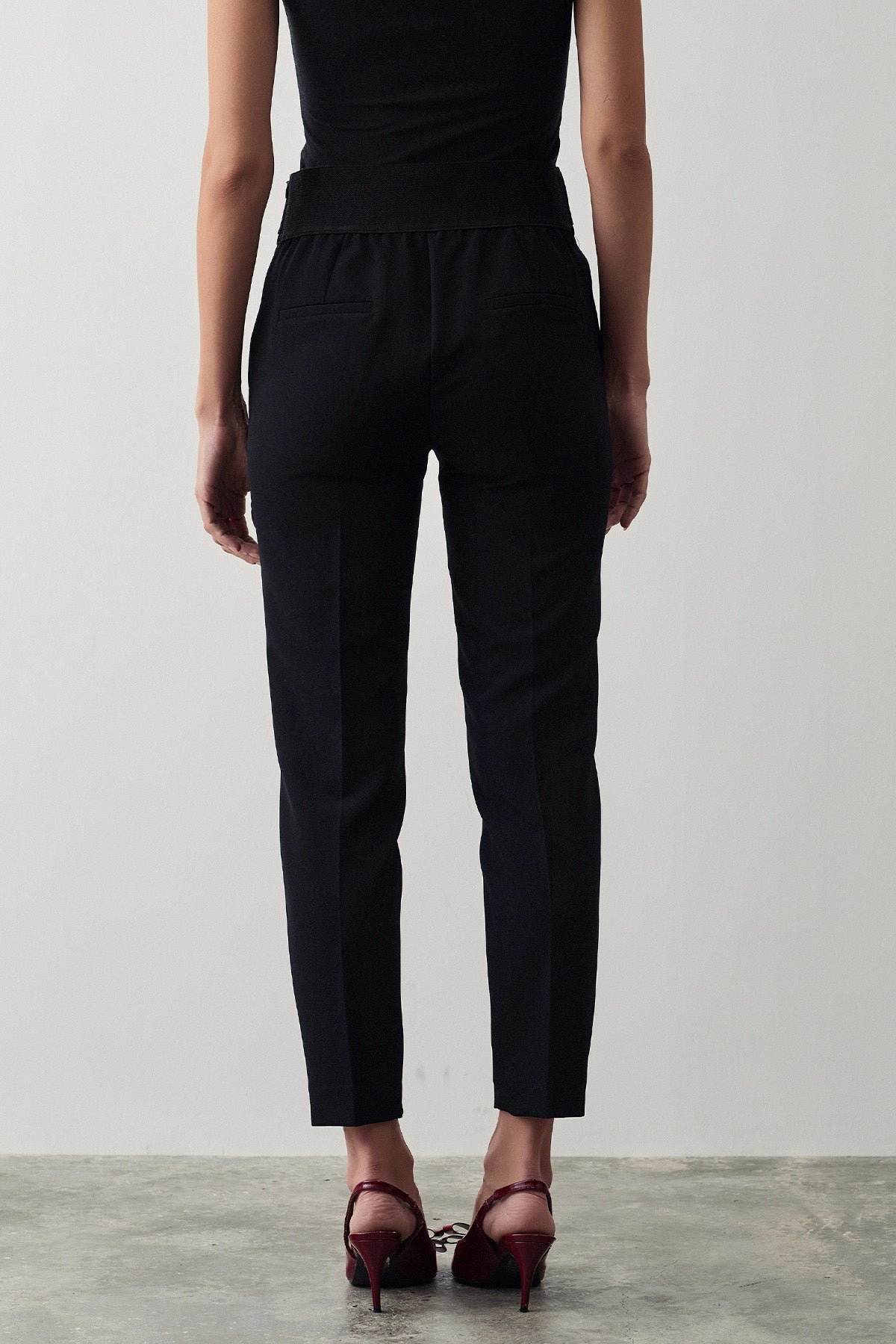 Bsb Regular Fit Yüksek Belli Streç Pantolon