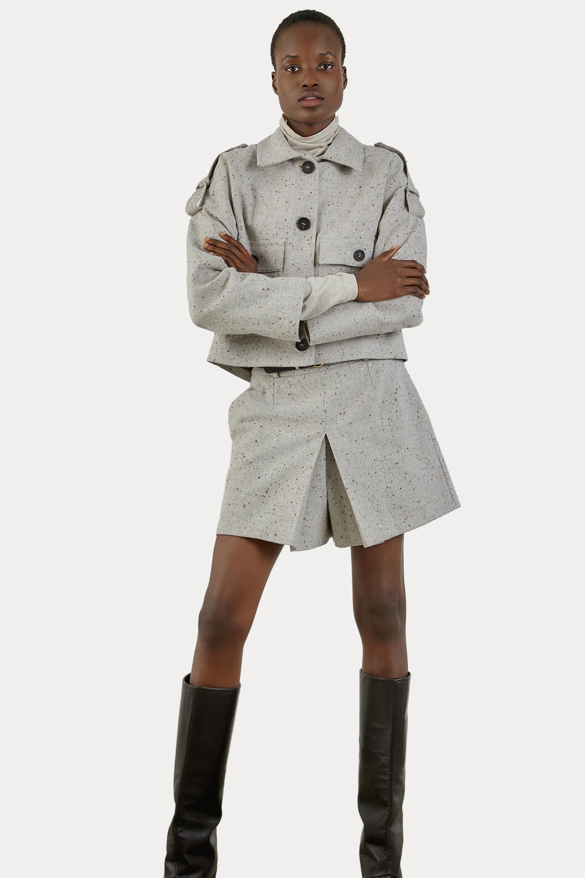 Bsb Relaxed Fit Cep Detaylı Ceket