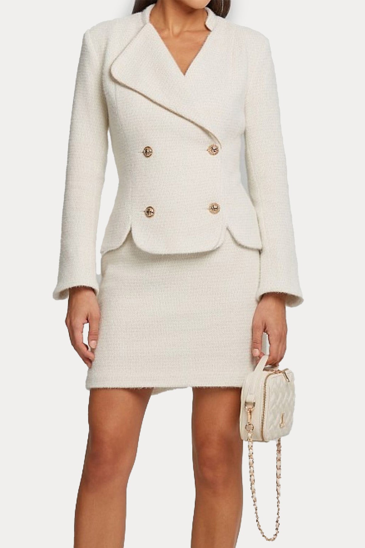 Lynne Slim Fit Kruvaze Blazer Ceket