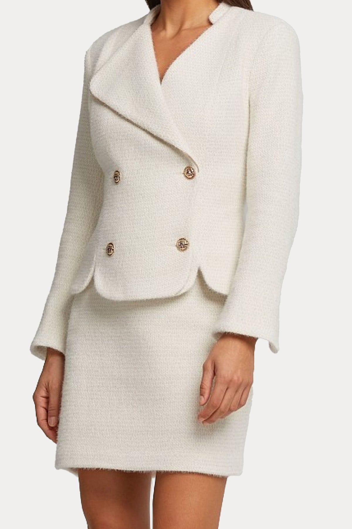 Lynne Slim Fit Kruvaze Blazer Ceket