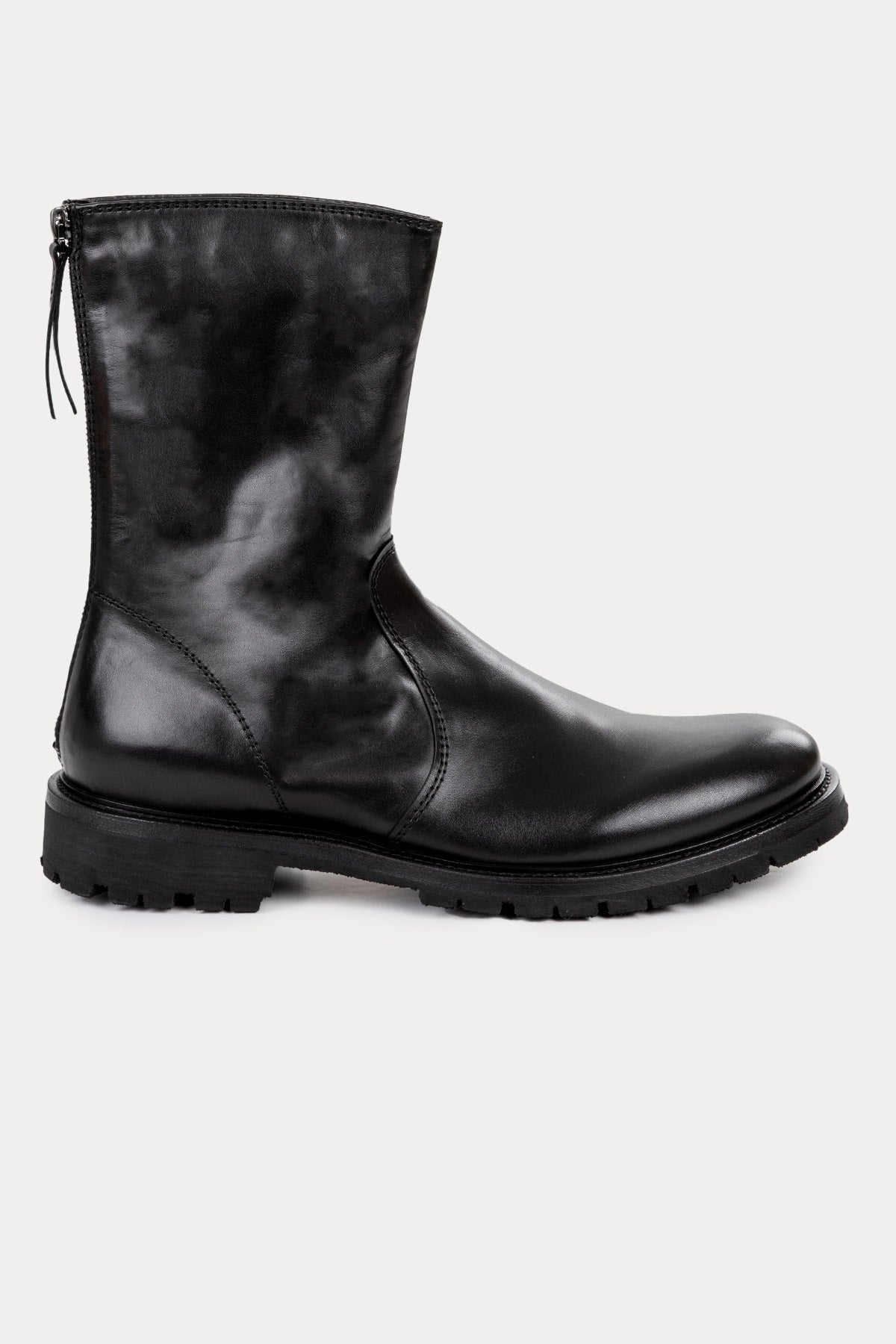 Henderson Vibram Taban Fermuarlı Deri Bot