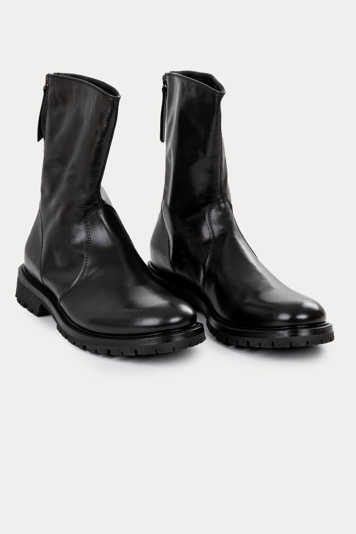 Henderson Vibram Taban Fermuarlı Deri Bot