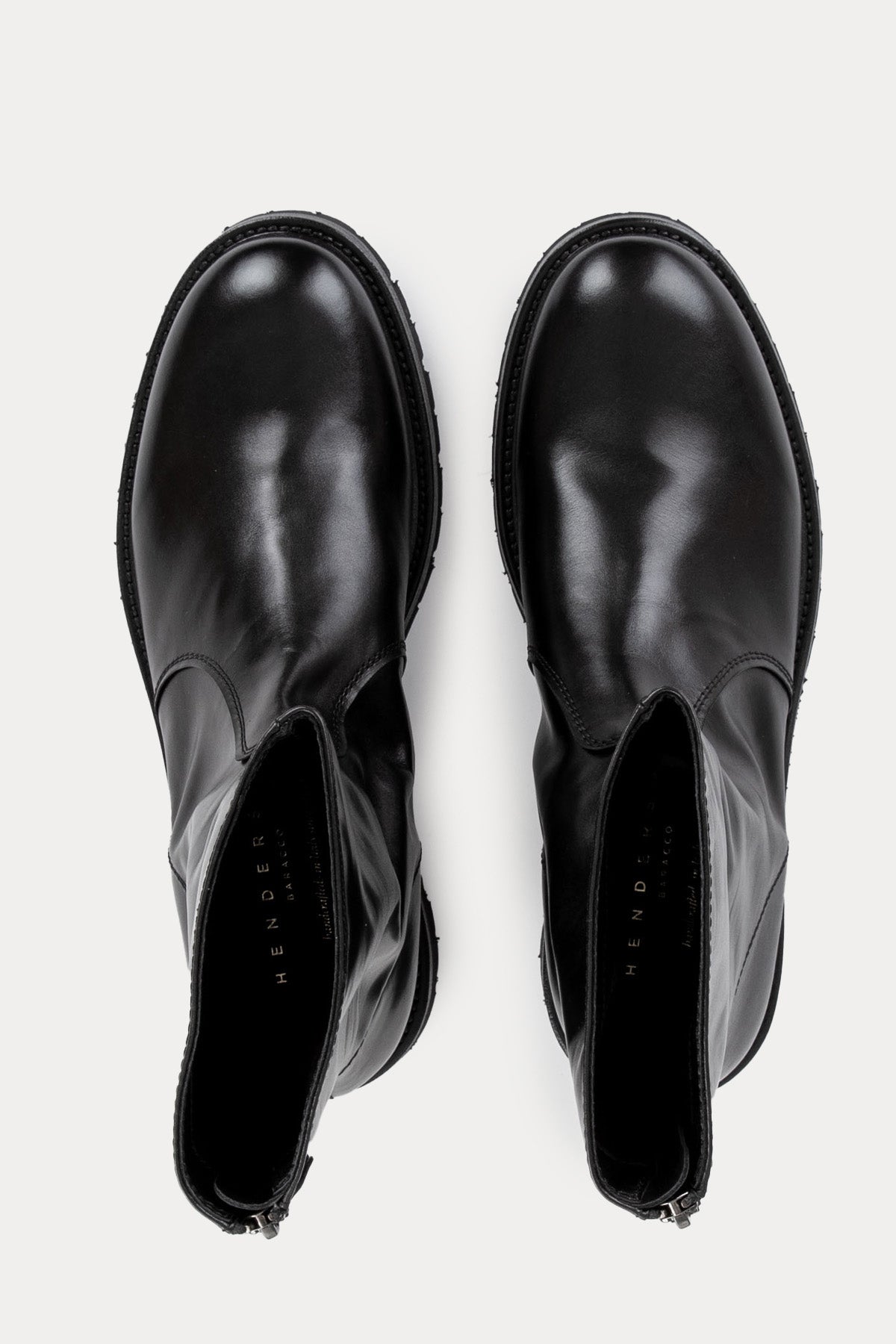 Henderson Vibram Taban Fermuarlı Deri Bot