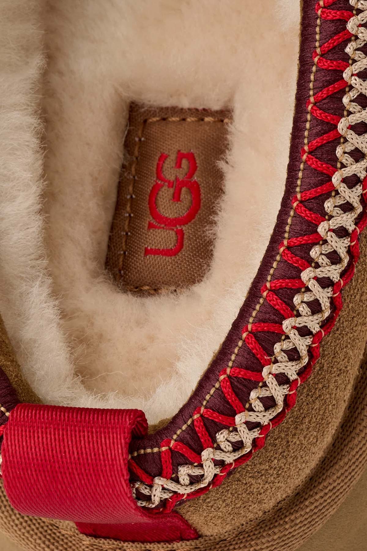 Ugg Tazz İçi Kürklü Süet Terlik-Terlik-Libas