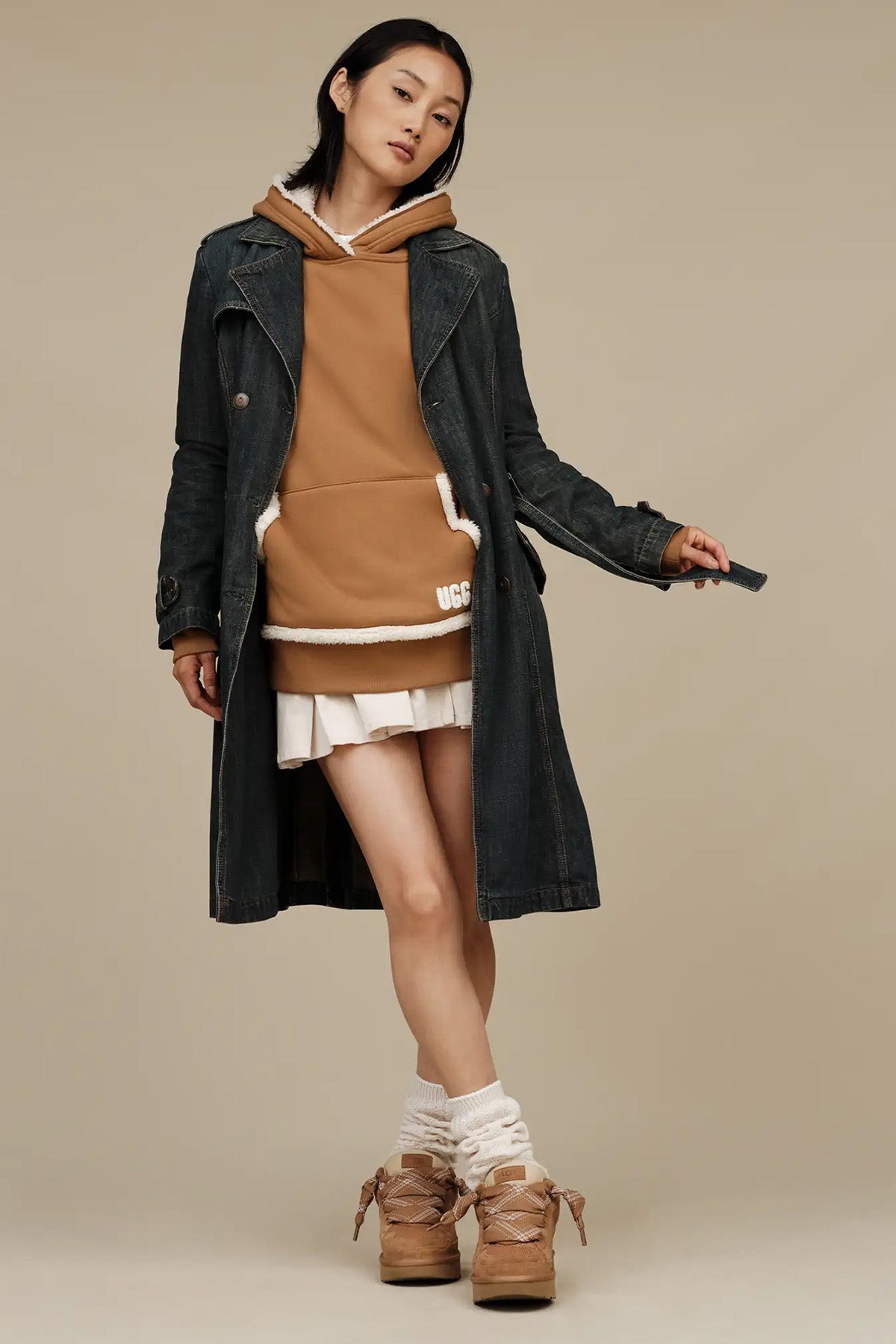 Ugg Chestnut Lowmel Süet Sneaker Ayakkabı