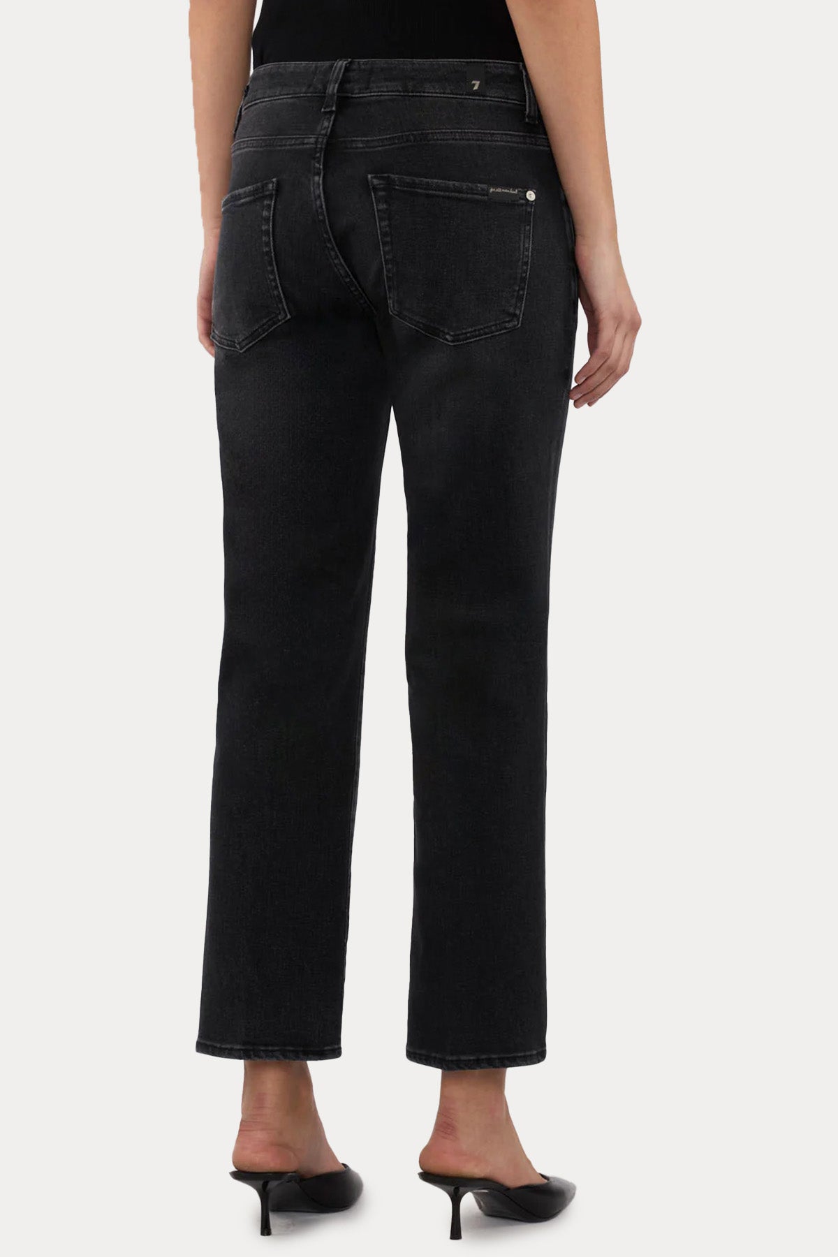 7 For All Mankind Calie Straight Ankle Fit Jeans
