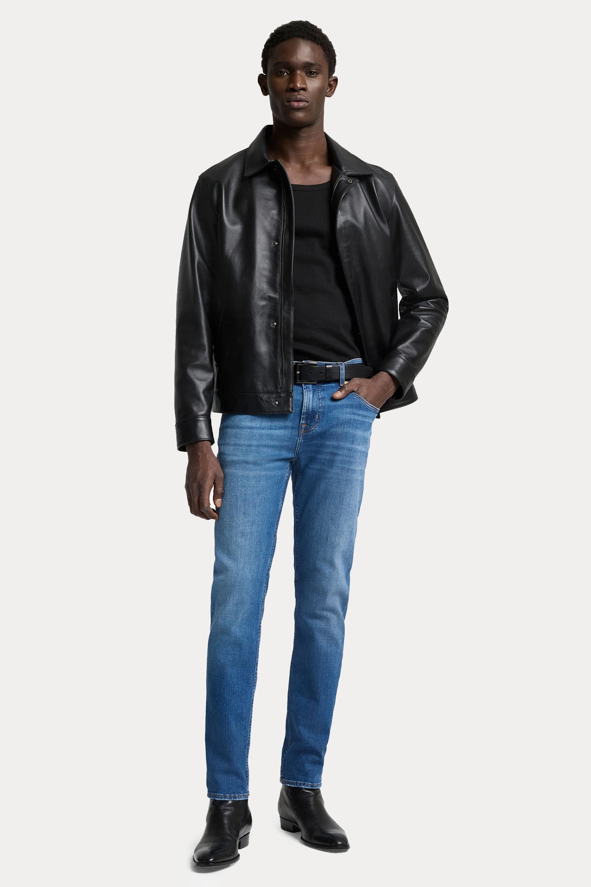 7 For All Mankind Slimmy Tapered Modern Slim Fit Jeans