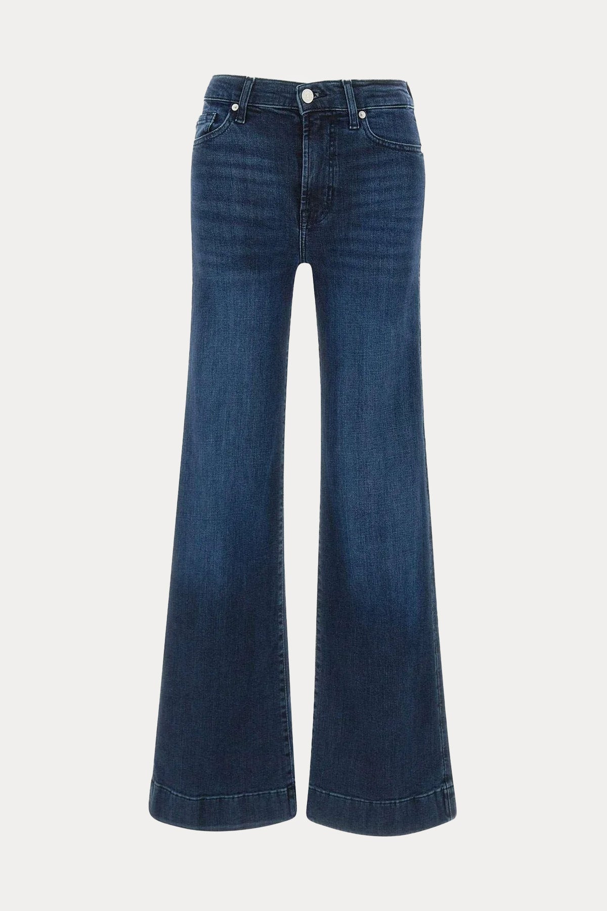 7 For All Mankind Yüksek Bel Streç Modern Dojo Jeans-Jeans-Libas