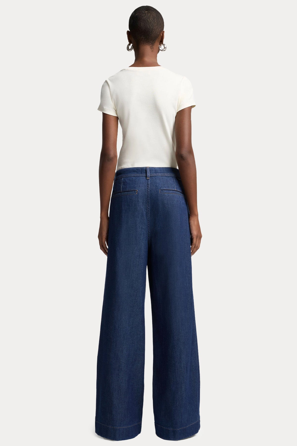 7 For All Mankind Pleated Trouse Relaxed Fit Jeans