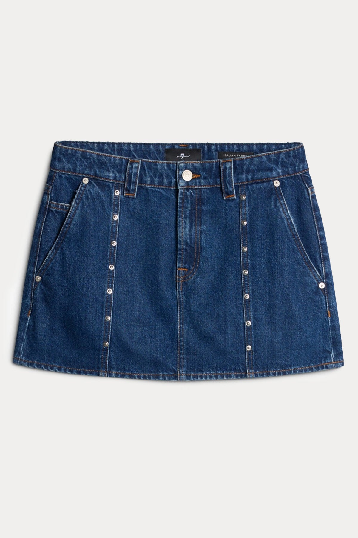 7 For All Mankind Milly Mini Denim Etek