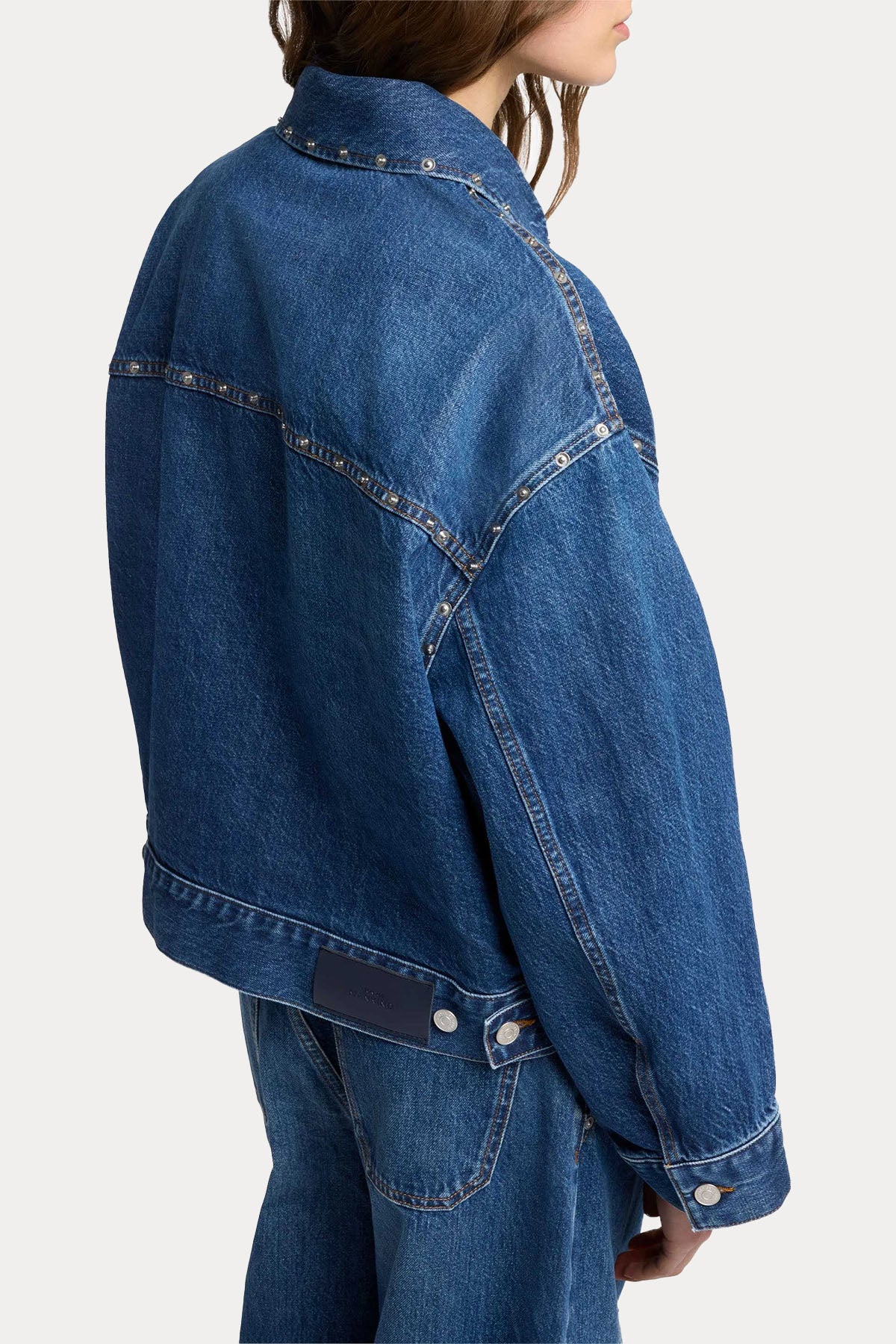 7 For All Mankind Troklu Denim Ceket