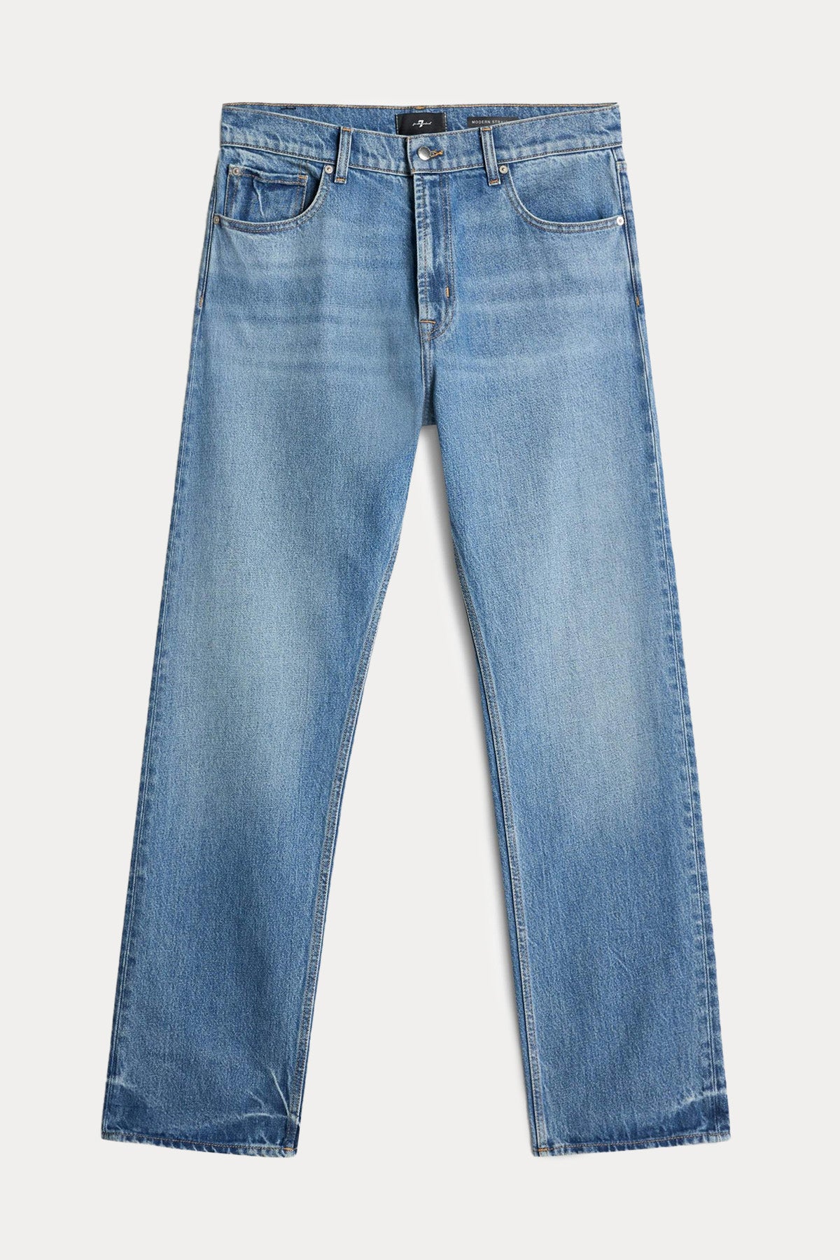 7 For All Mankind Modern Straight Fit Yıkamalı Jeans