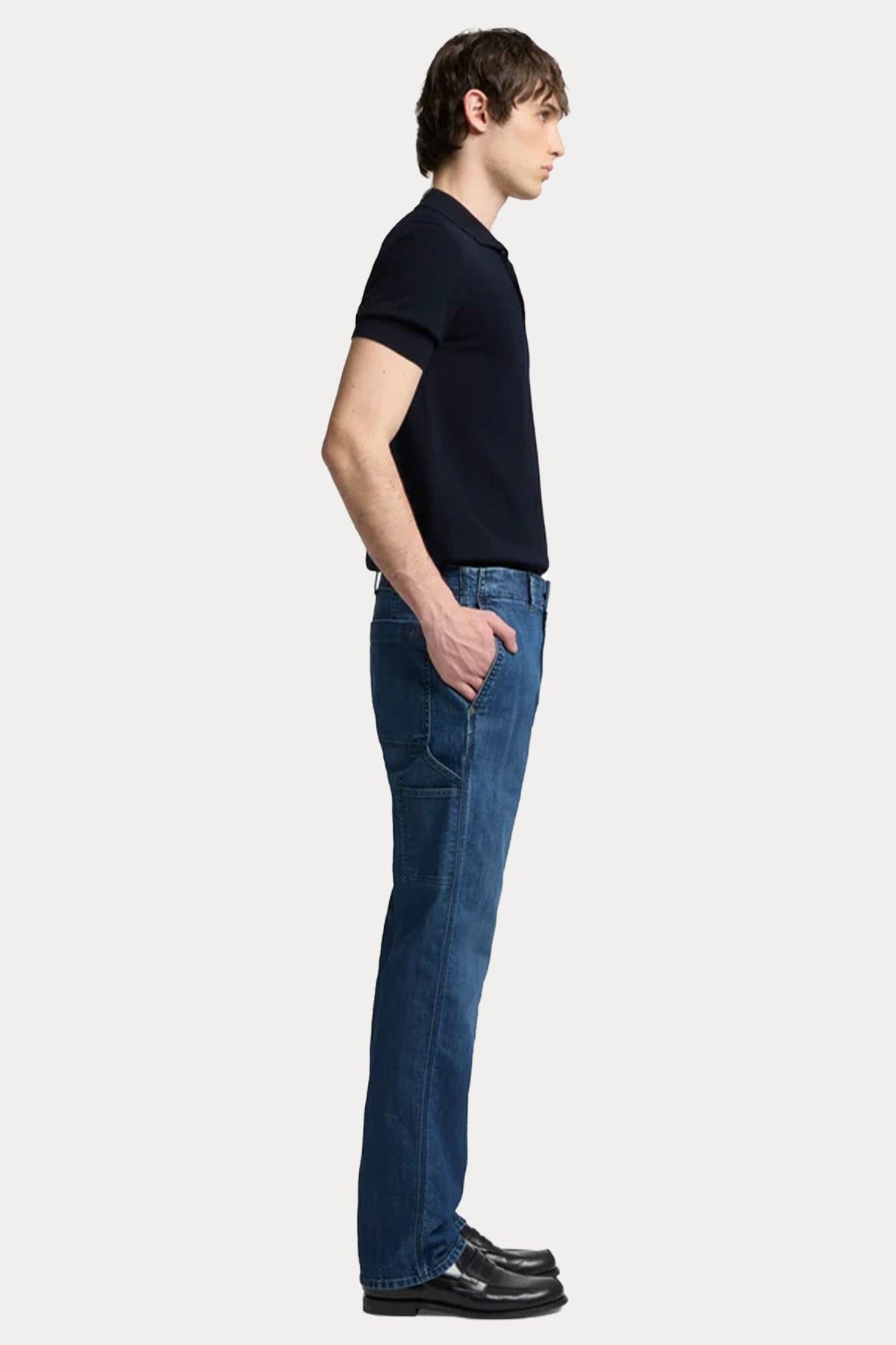 7 For All Mankind Straight Fit Yandan Cepli Streç Jeans