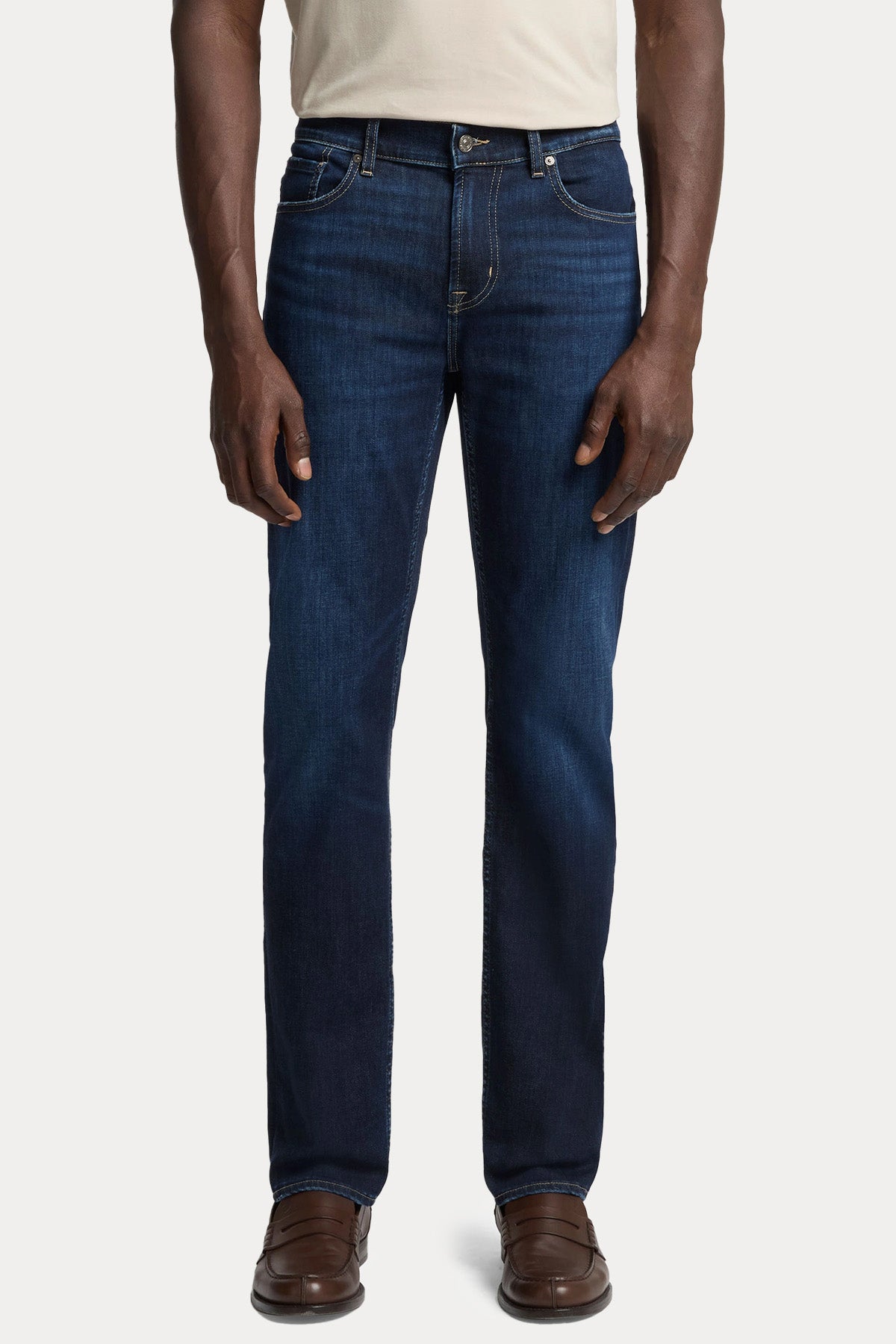 7 For All Mankind Slim Fit Yıkamalı Jeans