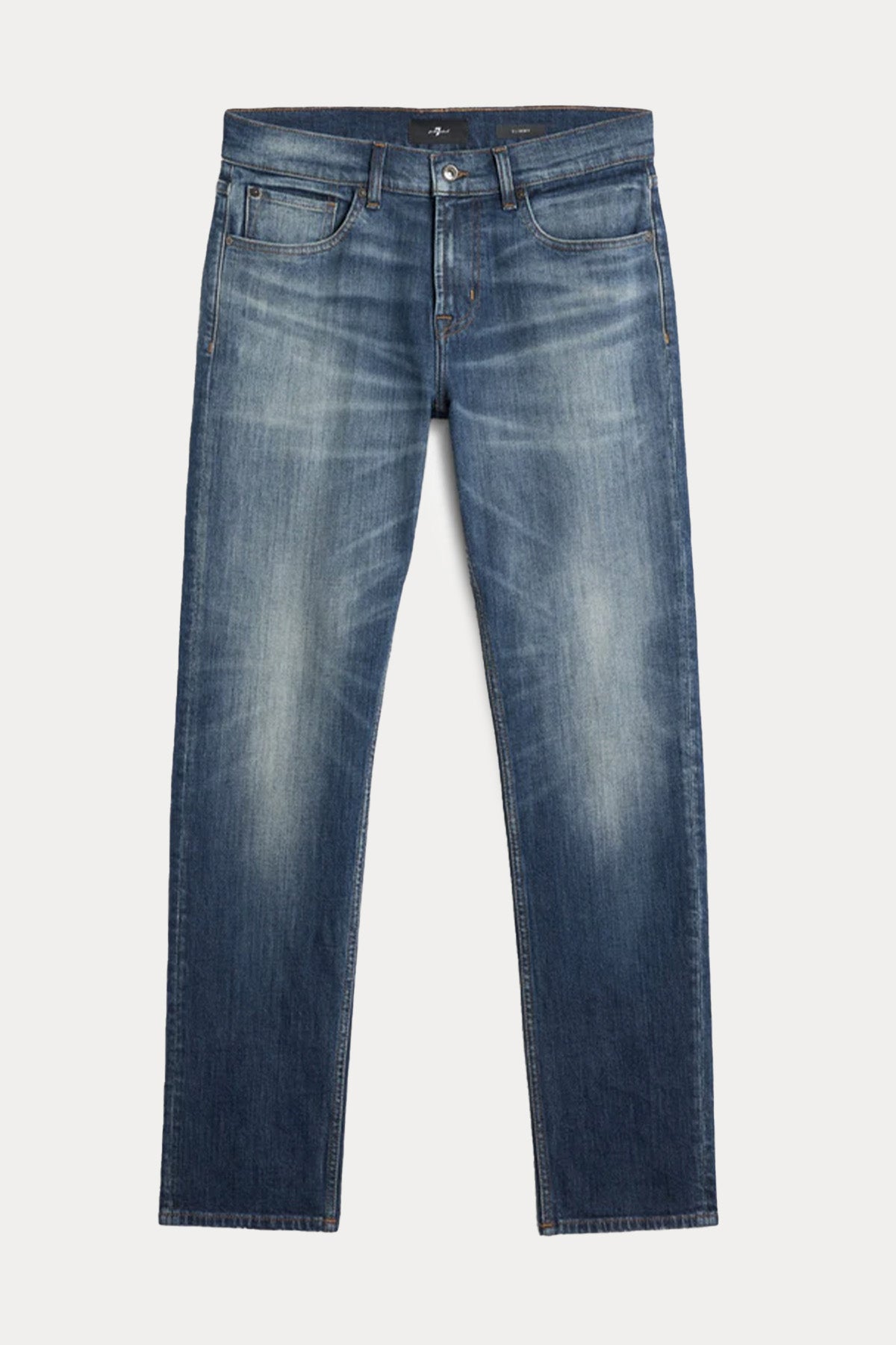 7 For All Mankind Slim Fit Streç Yıkamalı Jeans