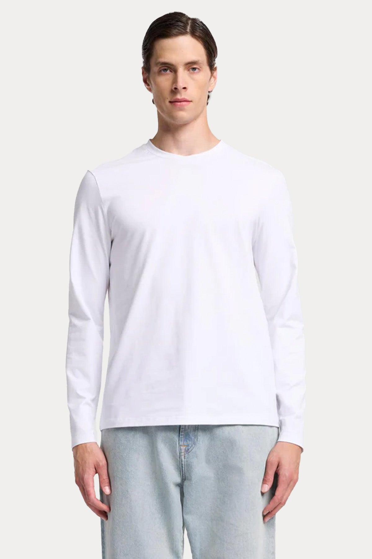 7 For All Mankind Regular Fit Yuvarlak Yaka Streç T-shirt