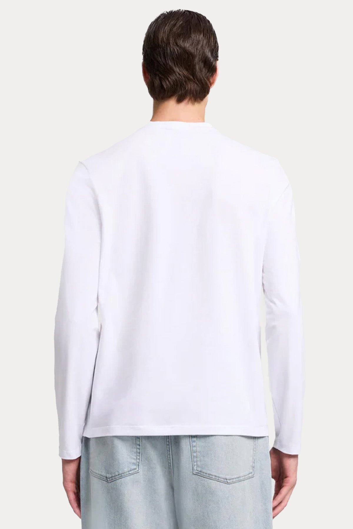 7 For All Mankind Regular Fit Yuvarlak Yaka Streç T-shirt