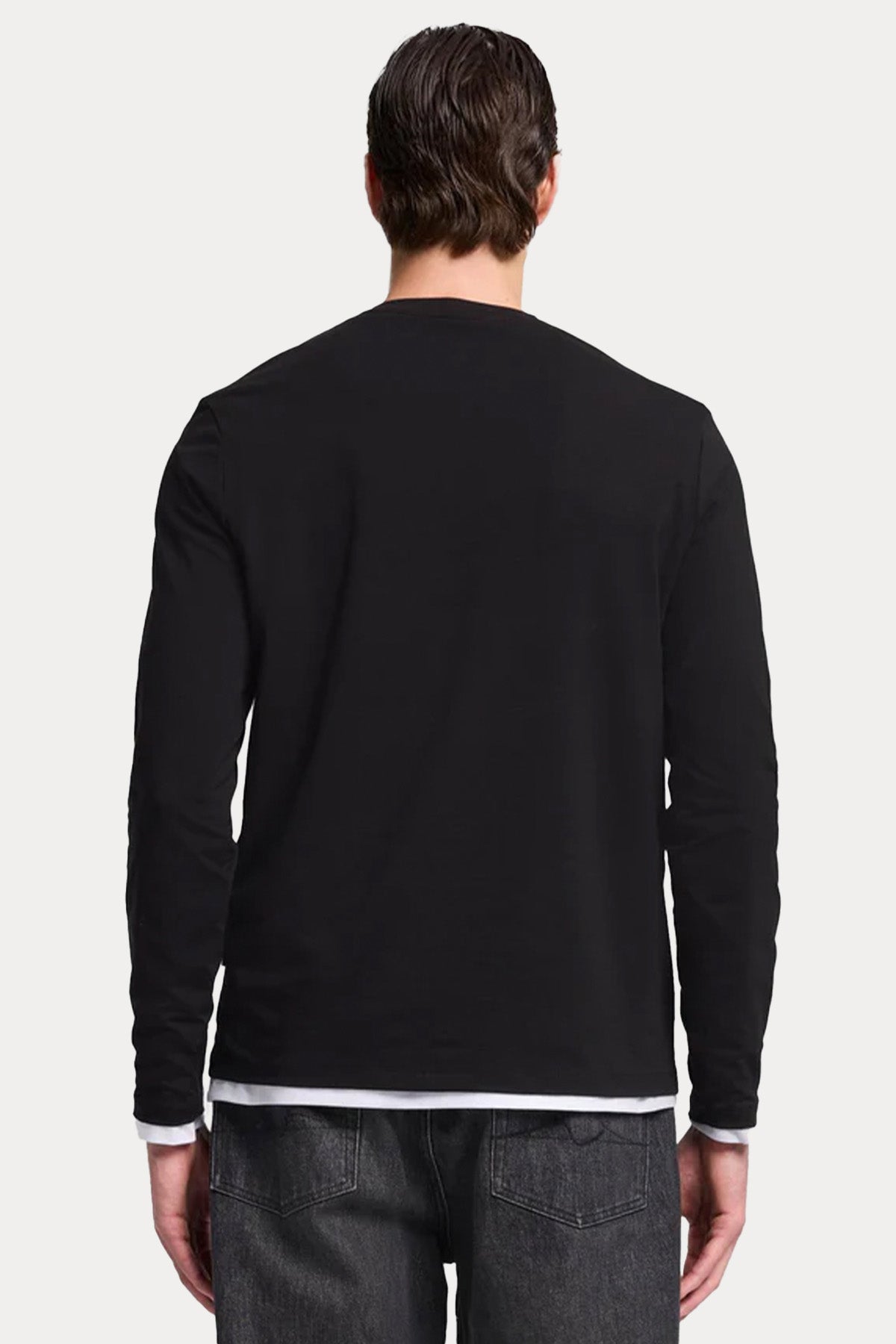 7 For All Mankind Regular Fit Yuvarlak Yaka Streç T-shirt