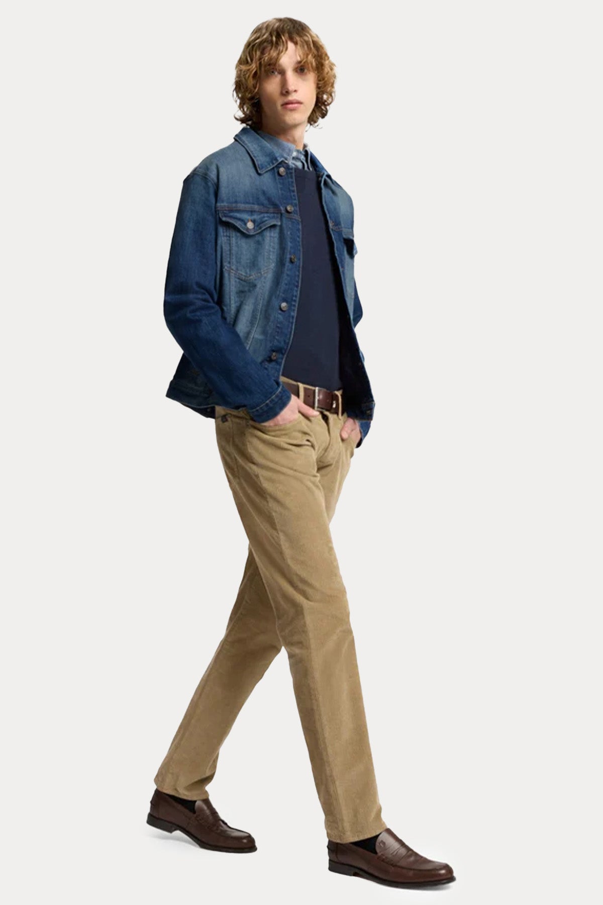 7 For All Mankind Regular Fit Yıkamalı Denim Ceket