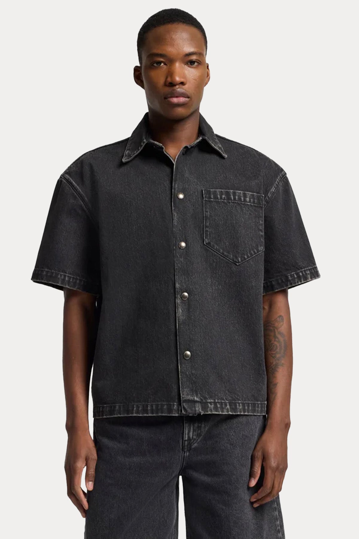 7 For All Mankind Comfort Fit Denim Gömlek