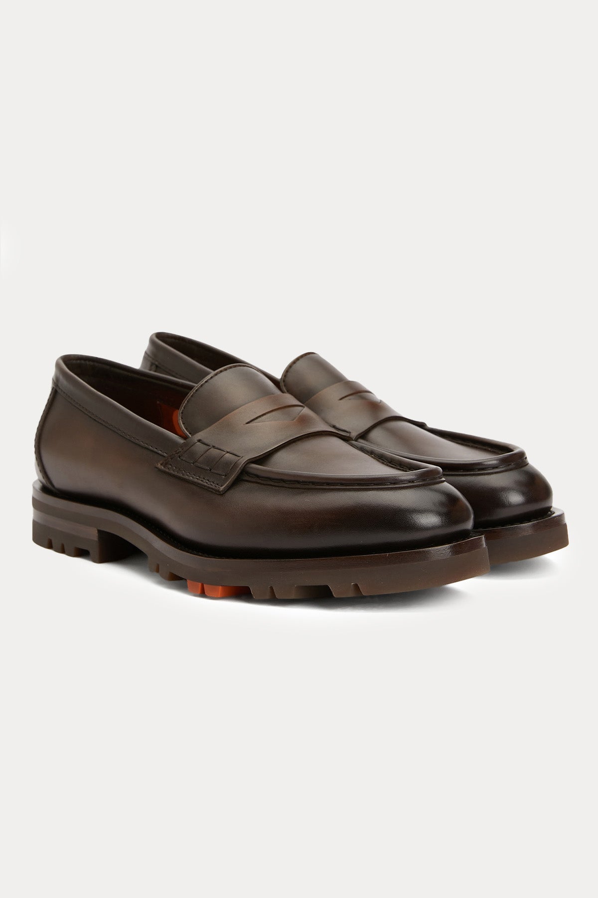 Santoni Deri Loafer Ayakkabı
