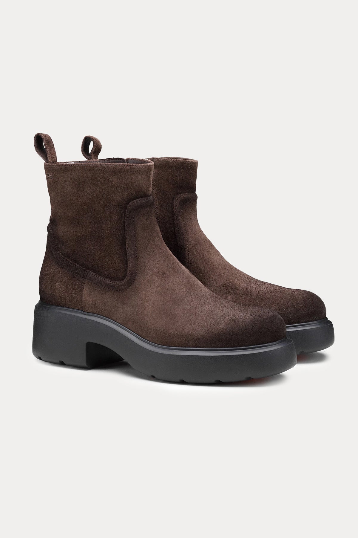 Santoni Topuklu Süet Bot