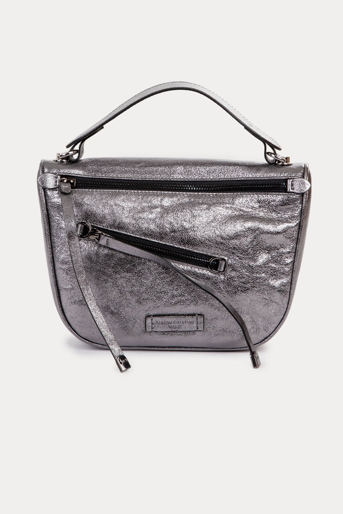 Gianni Chiarini Cindy Parlak Deri Omuz Çantası