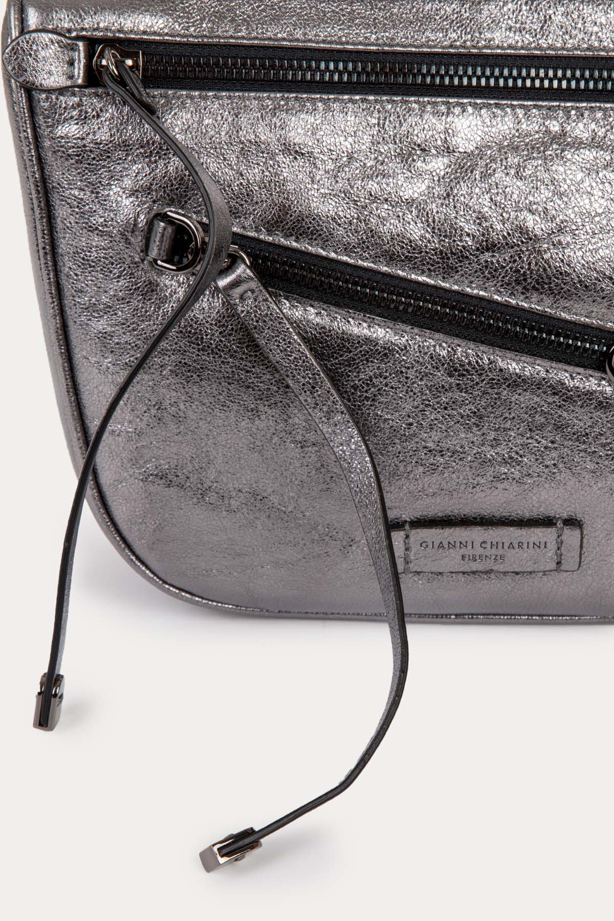 Gianni Chiarini Cindy Parlak Deri Omuz Çantası