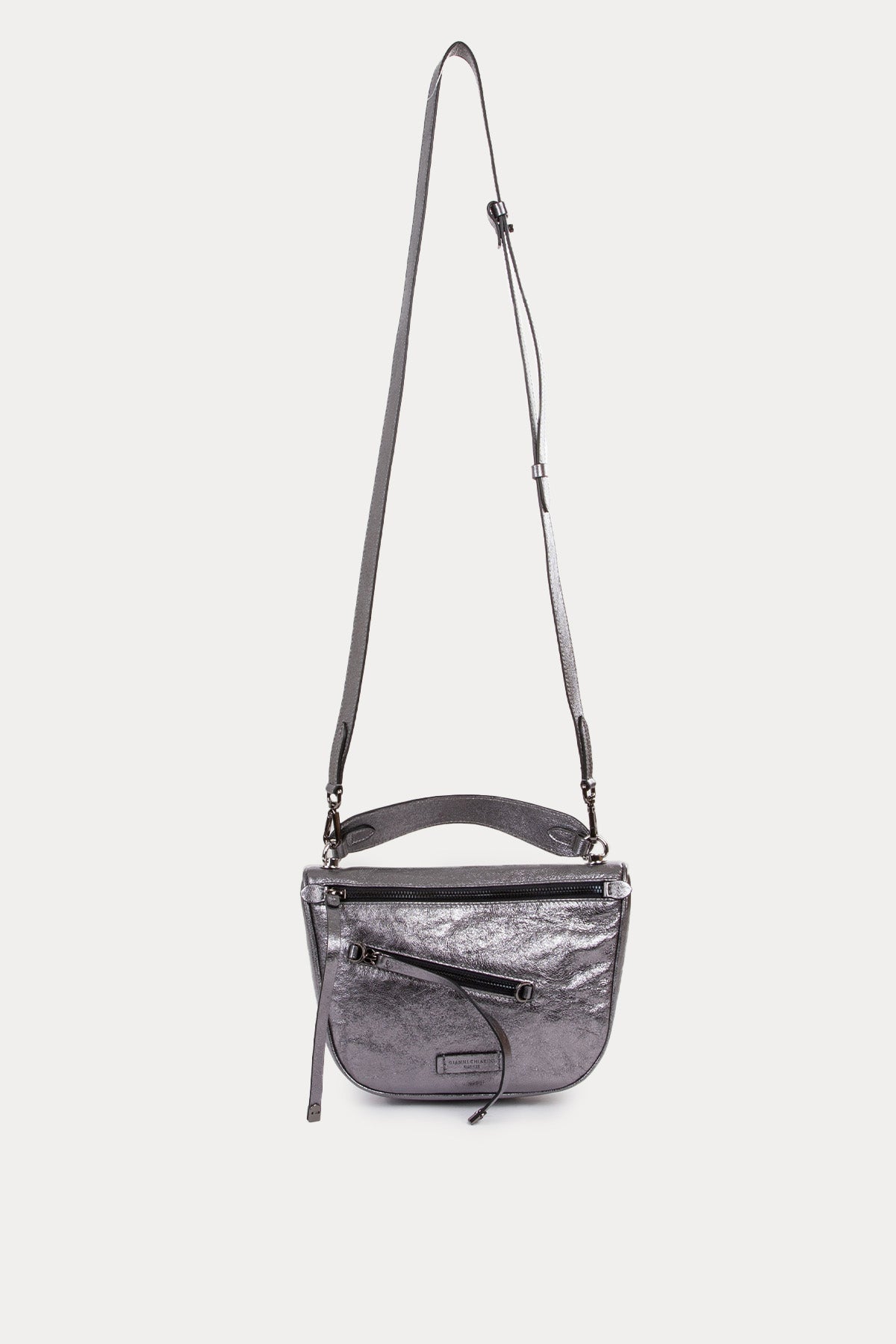 Gianni Chiarini Cindy Parlak Deri Omuz Çantası