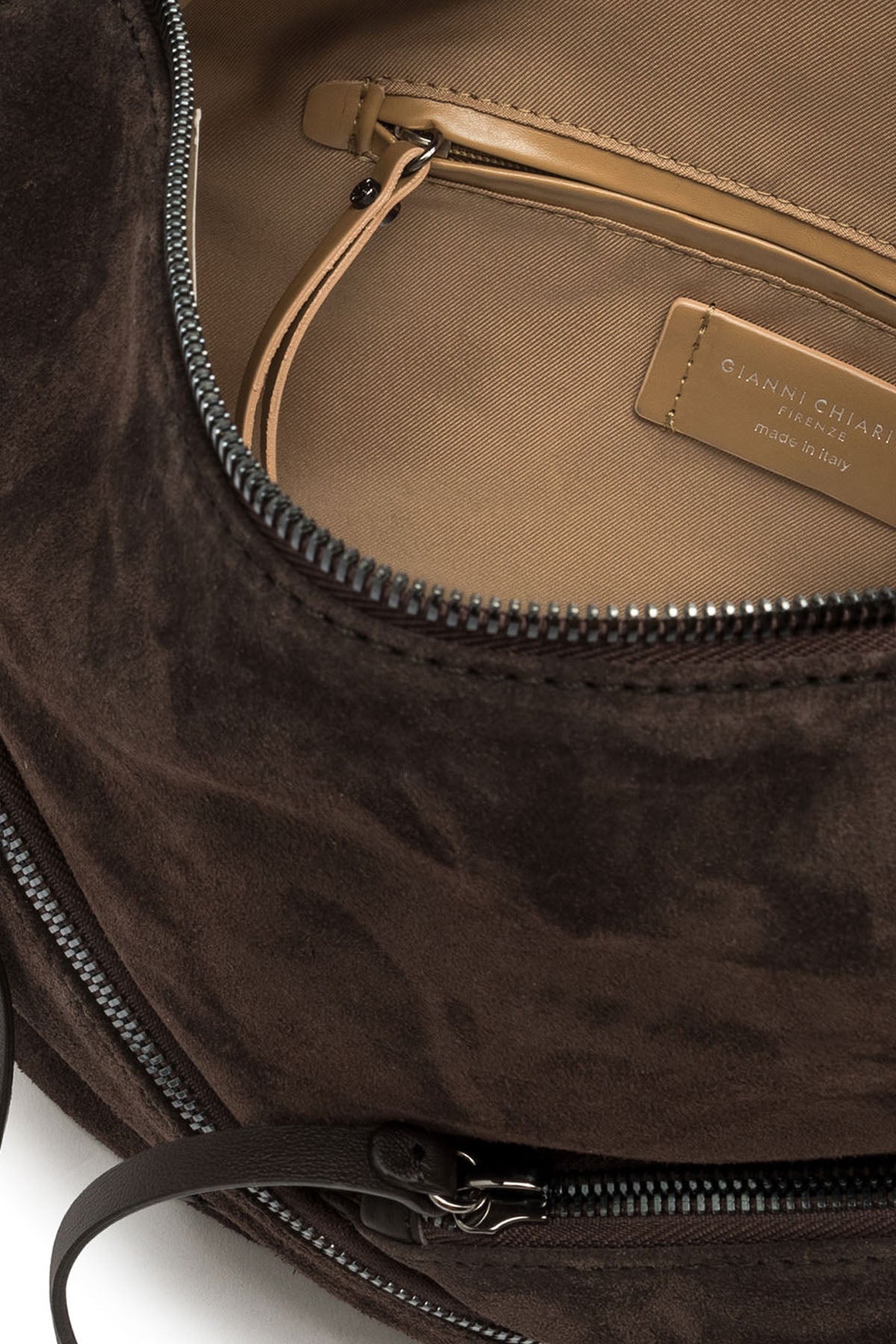 Gianni Chiarini Shania Süet Omuz Çantası-Çanta-Libas