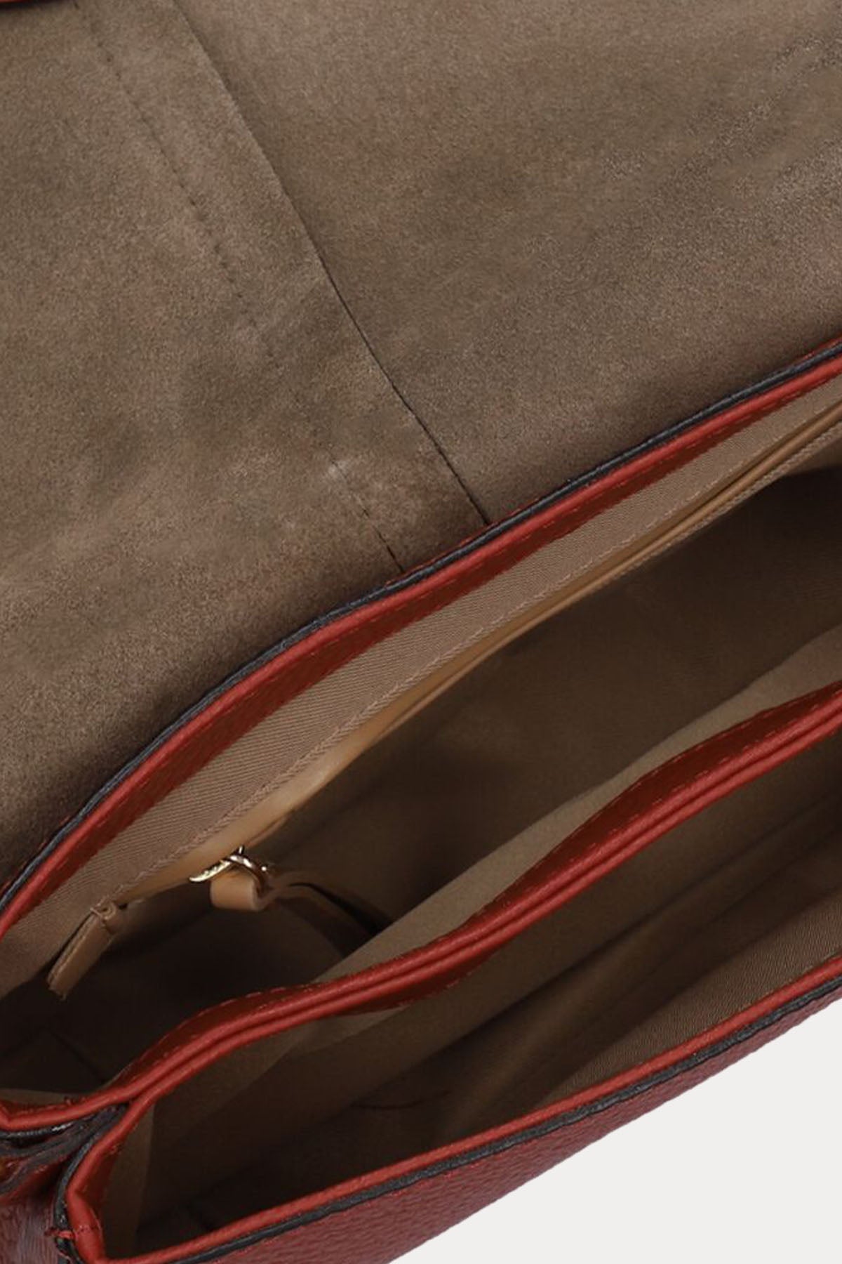 Gianni Chiarini Helena Round Geniş Askılı Deri Omuz Çantası