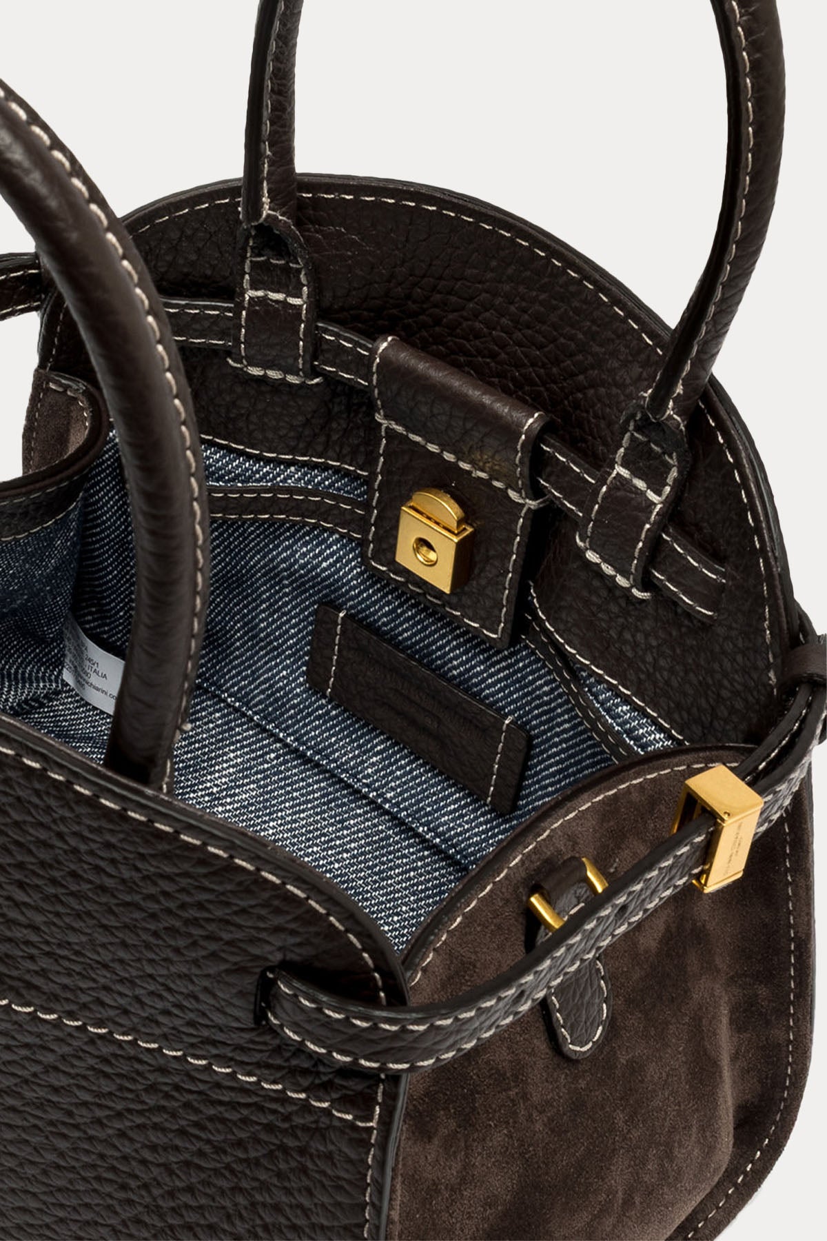 Gianni Chiarini Farah Deri Omuz Çantası-Çanta-Libas