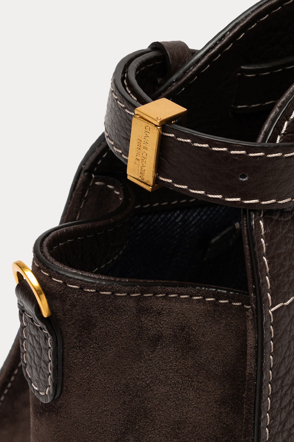 Gianni Chiarini Farah Deri Omuz Çantası-Çanta-Libas
