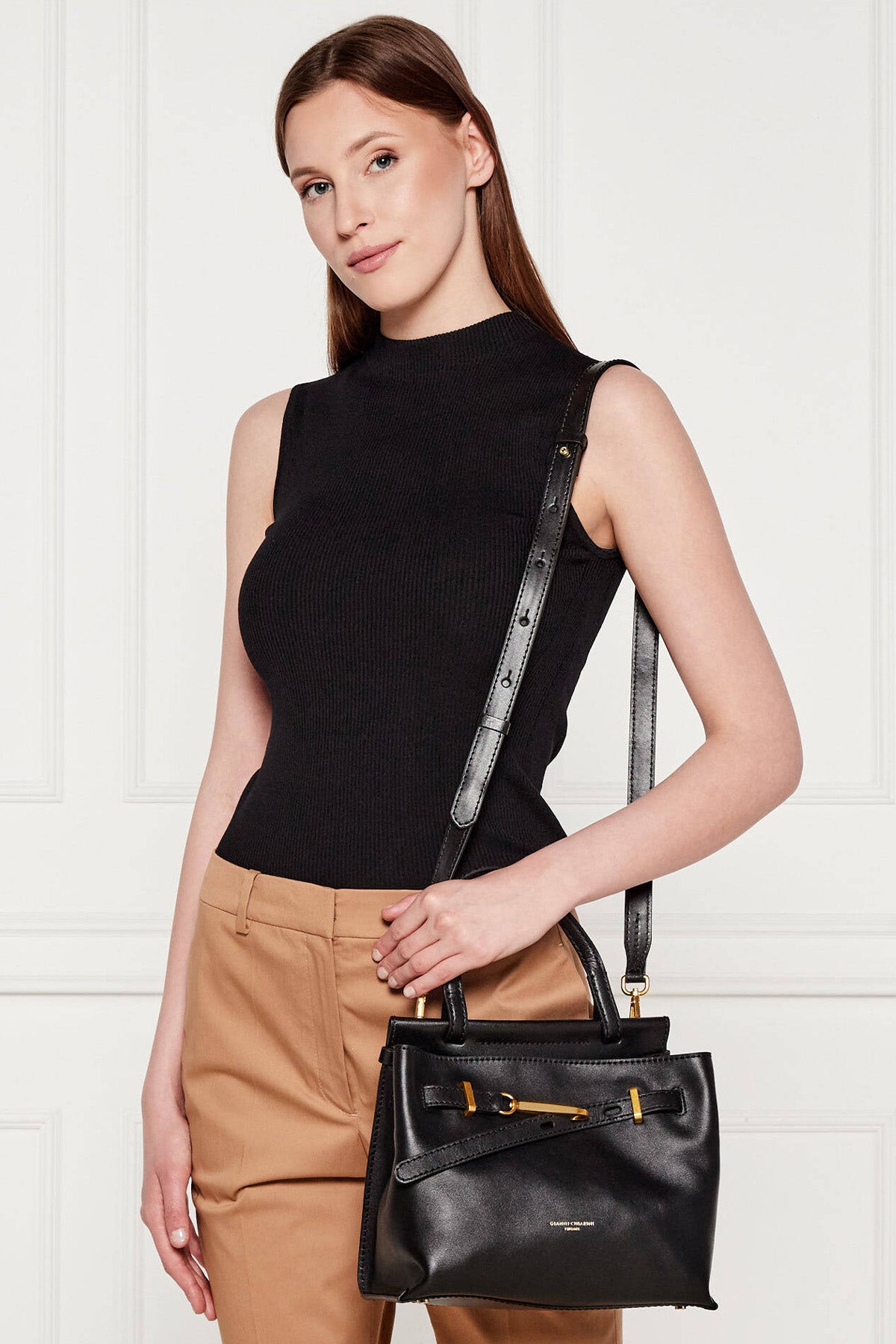 Gianni Chiarini Tilda Deri Omuz Çantası