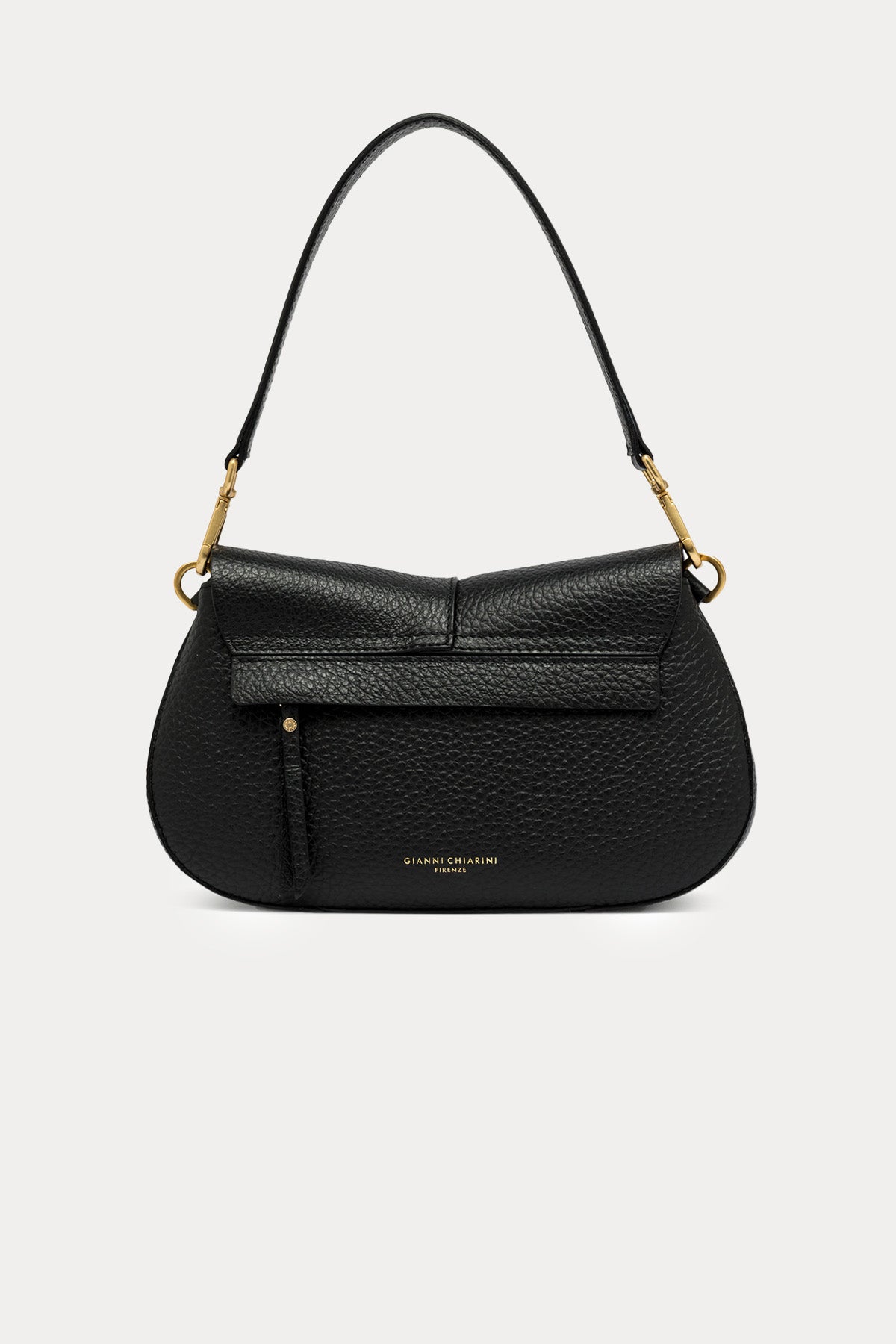 Gianni Chiarini Helena Round Geniş Askılı Deri Omuz Çantası