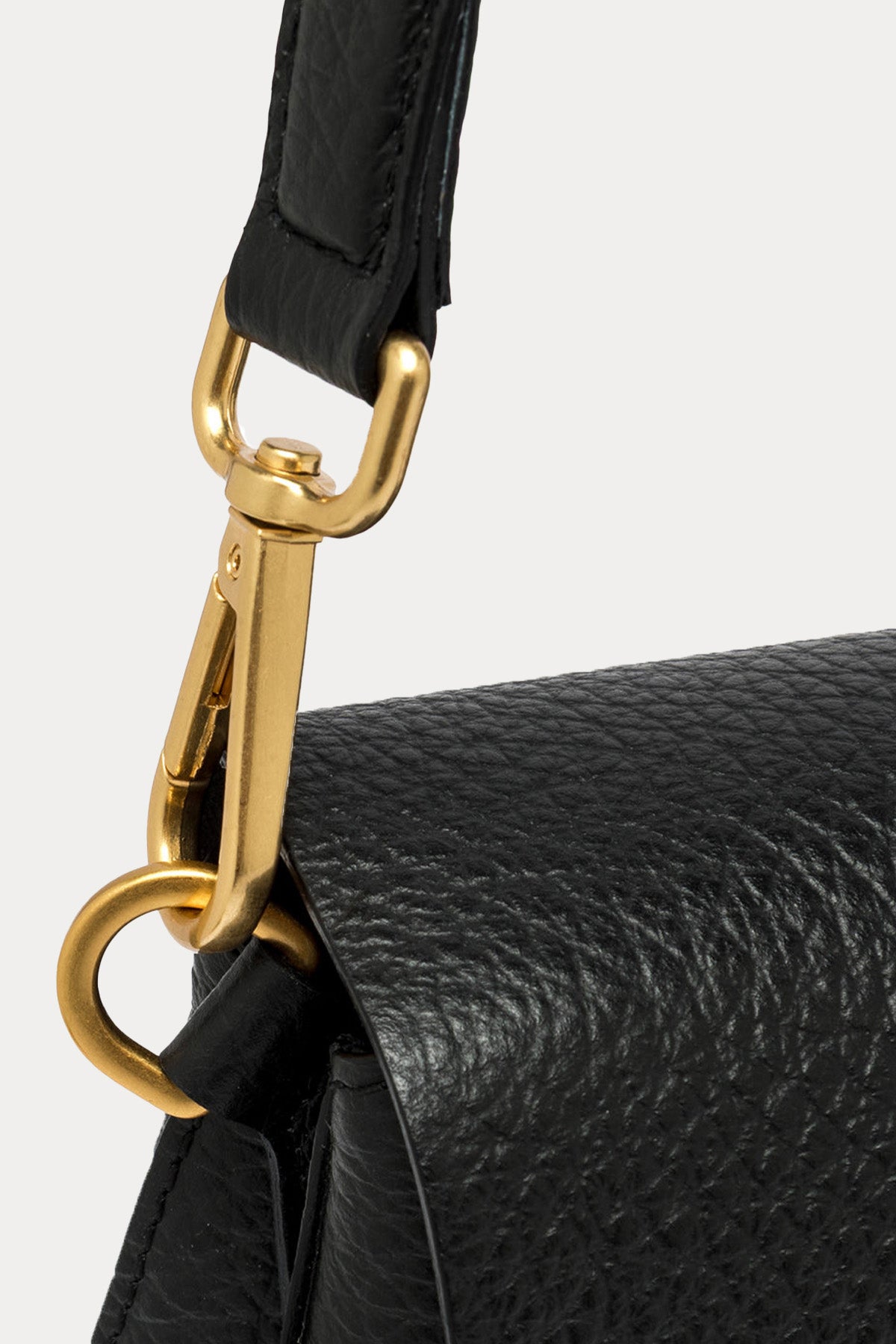 Gianni Chiarini Helena Round Geniş Askılı Deri Omuz Çantası