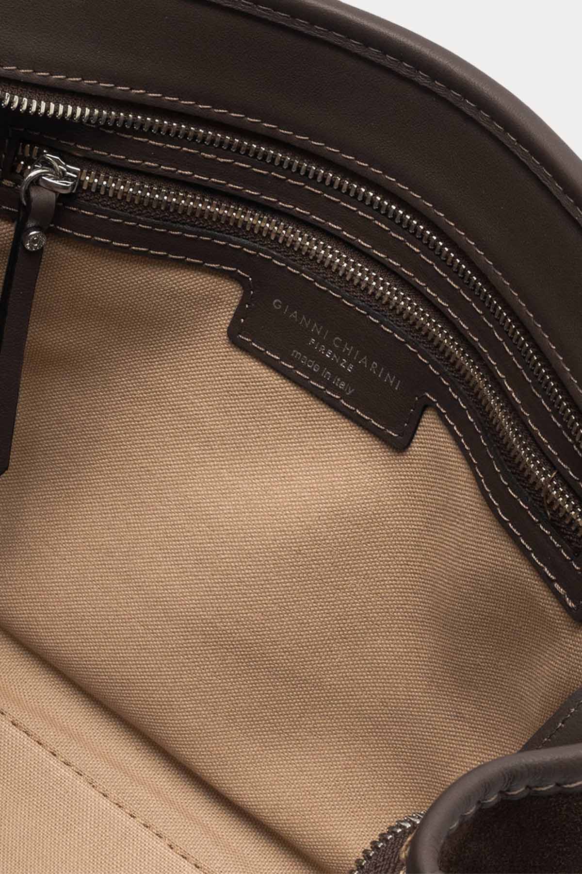 Gianni Chiarini Miss Marcella Süet Omuz Çantası