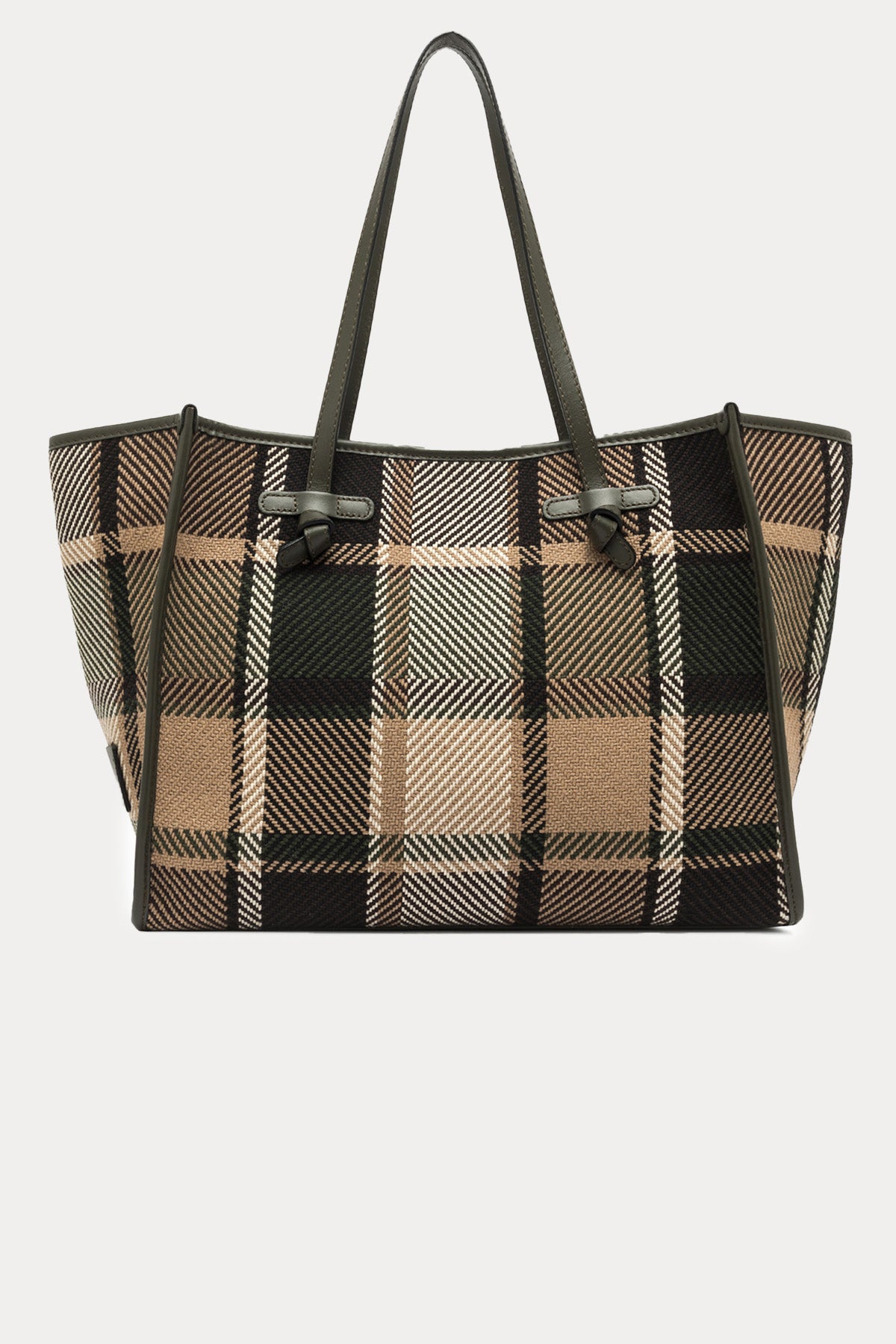 Gianni Chiarini Marcella Ekoseli Kanvas Kumaş Shopping Bag Çanta